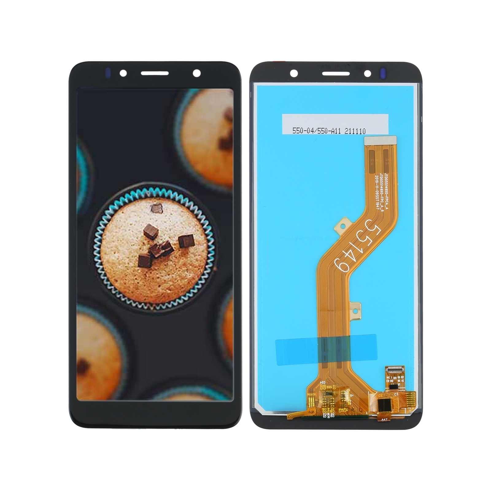TFT LCD Screen For Itel A36 with Digitizer Full Assembly