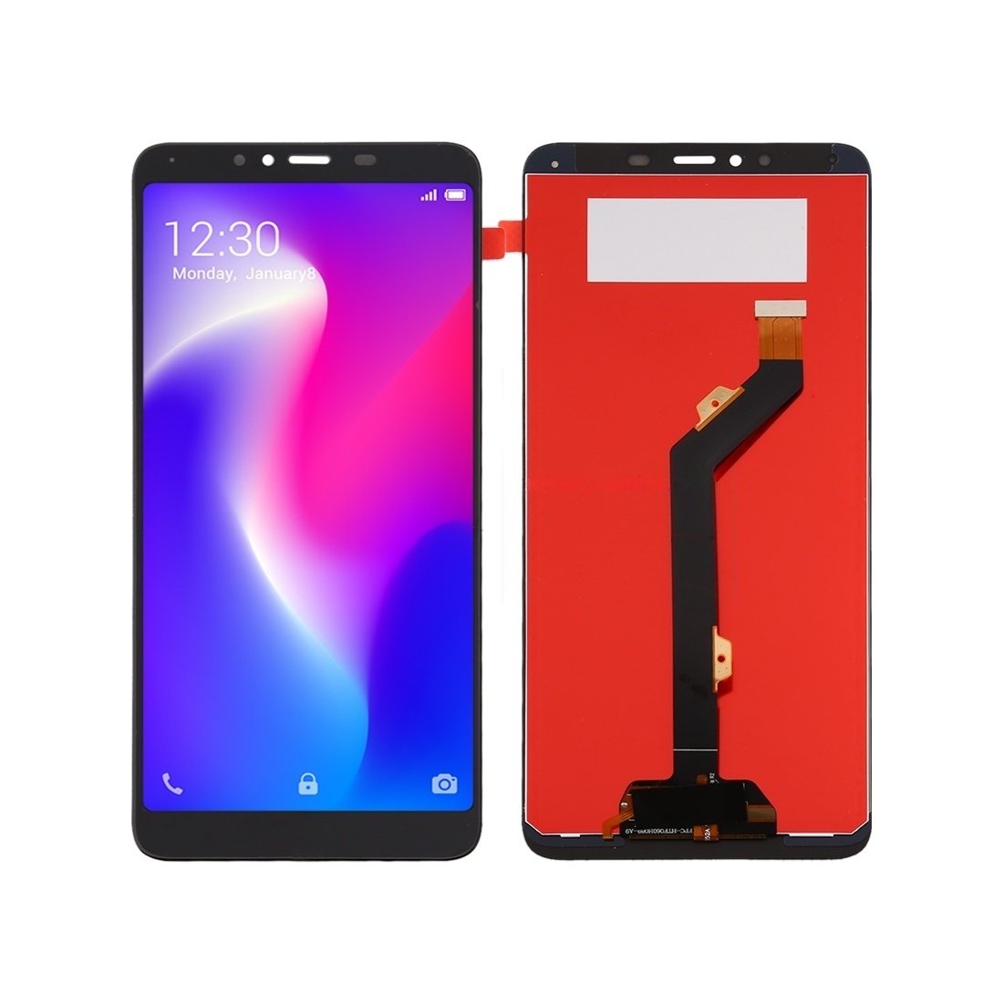 TFT LCD Screen For Itel S33 with Digitizer Full Assembly