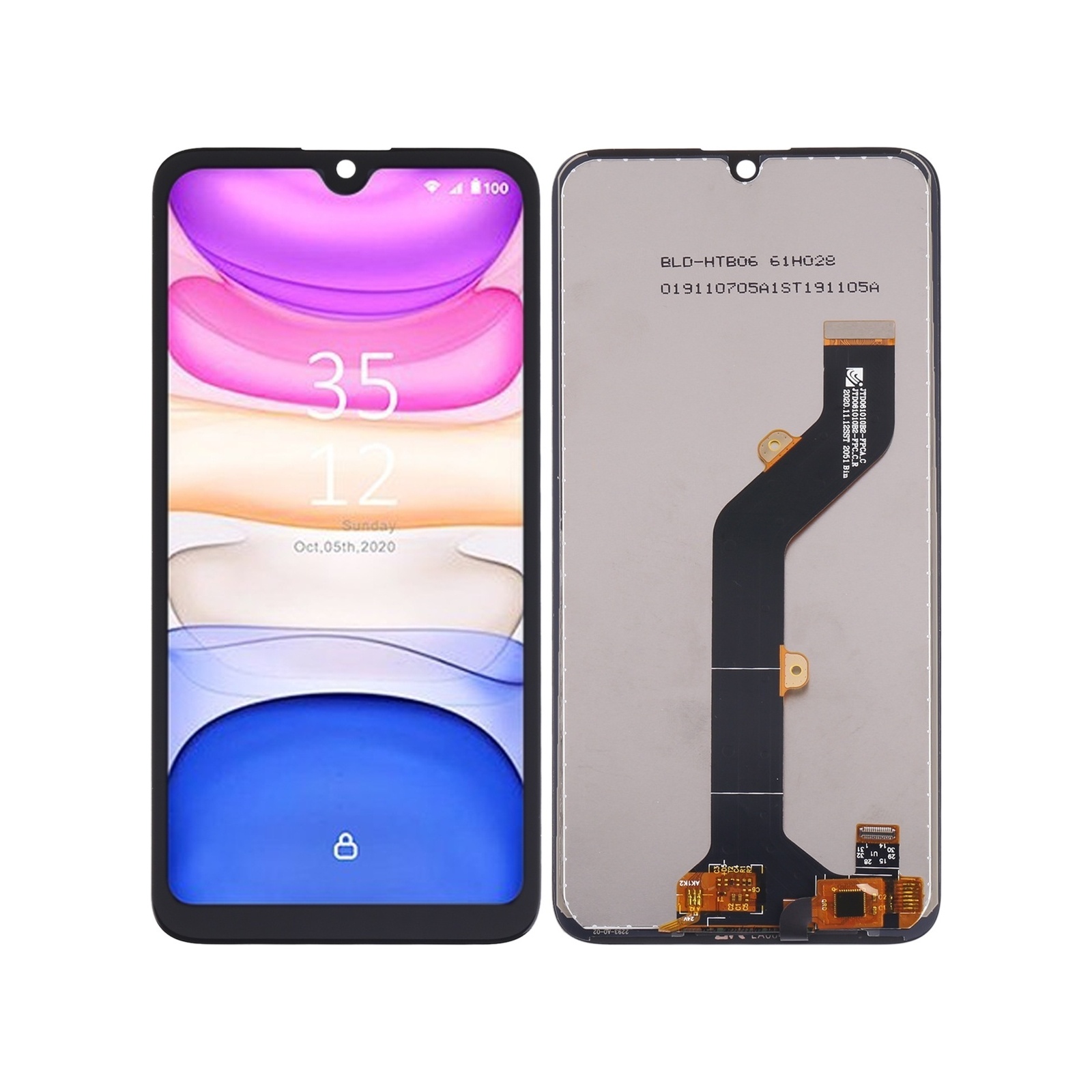 TFT LCD Screen For Itel A48 with Digitizer Full Assembly
