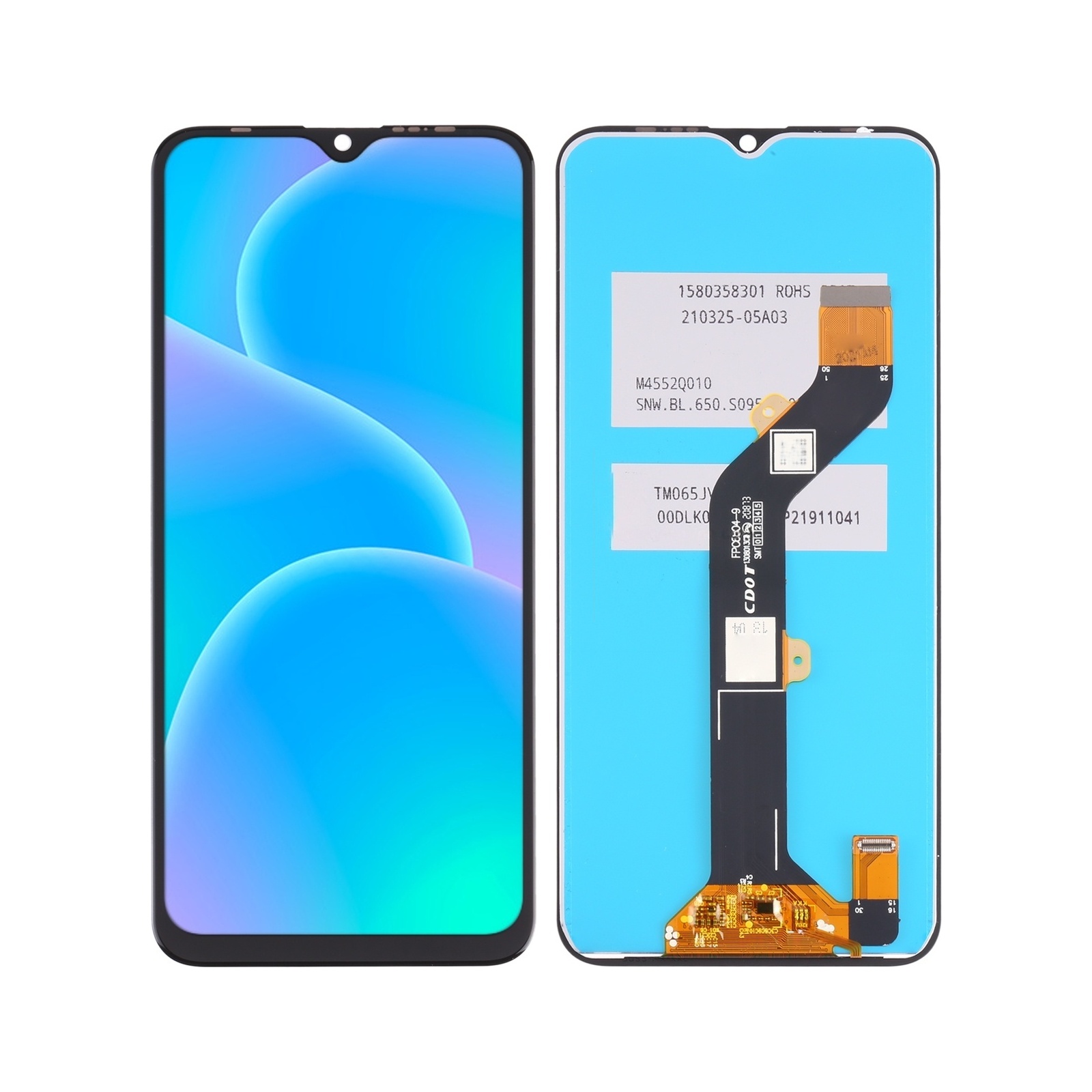 TFT LCD Screen For Itel P37 Pro with Digitizer Full Assembly
