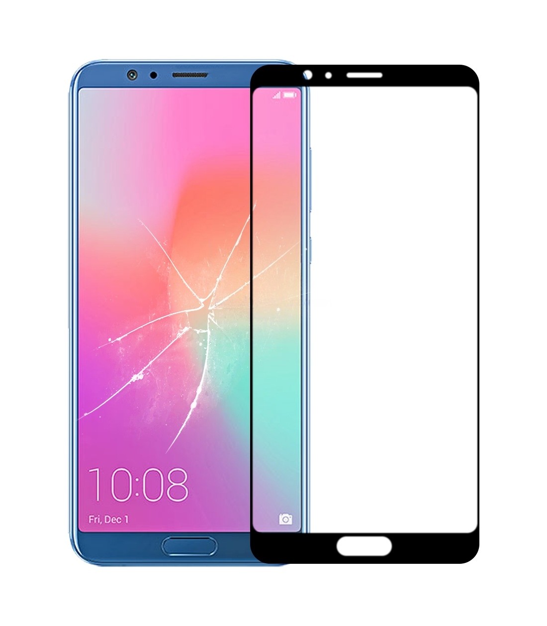 For Honor View 10/ V10 Front Screen Outer Glass Lens with OCA Optically Clear Adhesive