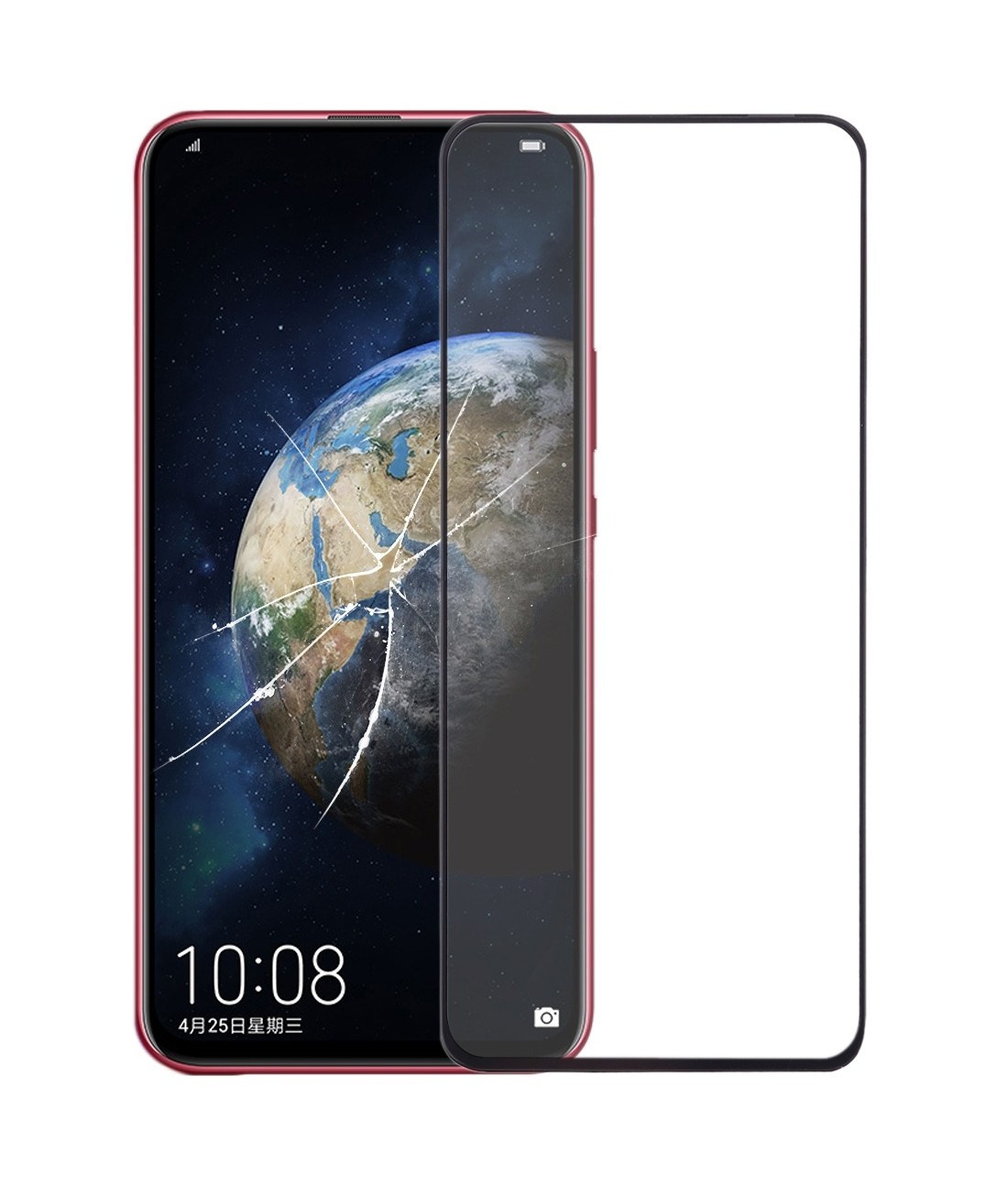 For Honor Magic 2 Front Screen Outer Glass Lens with OCA Optically Clear Adhesive