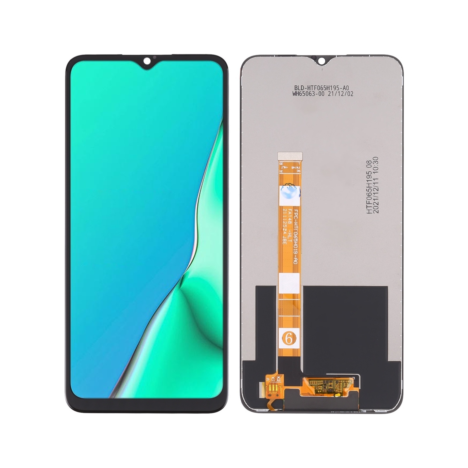 Original LCD Screen and Digitizer Full Assembly For OPPO A11/A8/A5(2020)/A9(2020)/A11X/A31(2020)/Realme 5/Realme 5i/Realme 5s/Realme 6i/Realme C3/Realme C3i