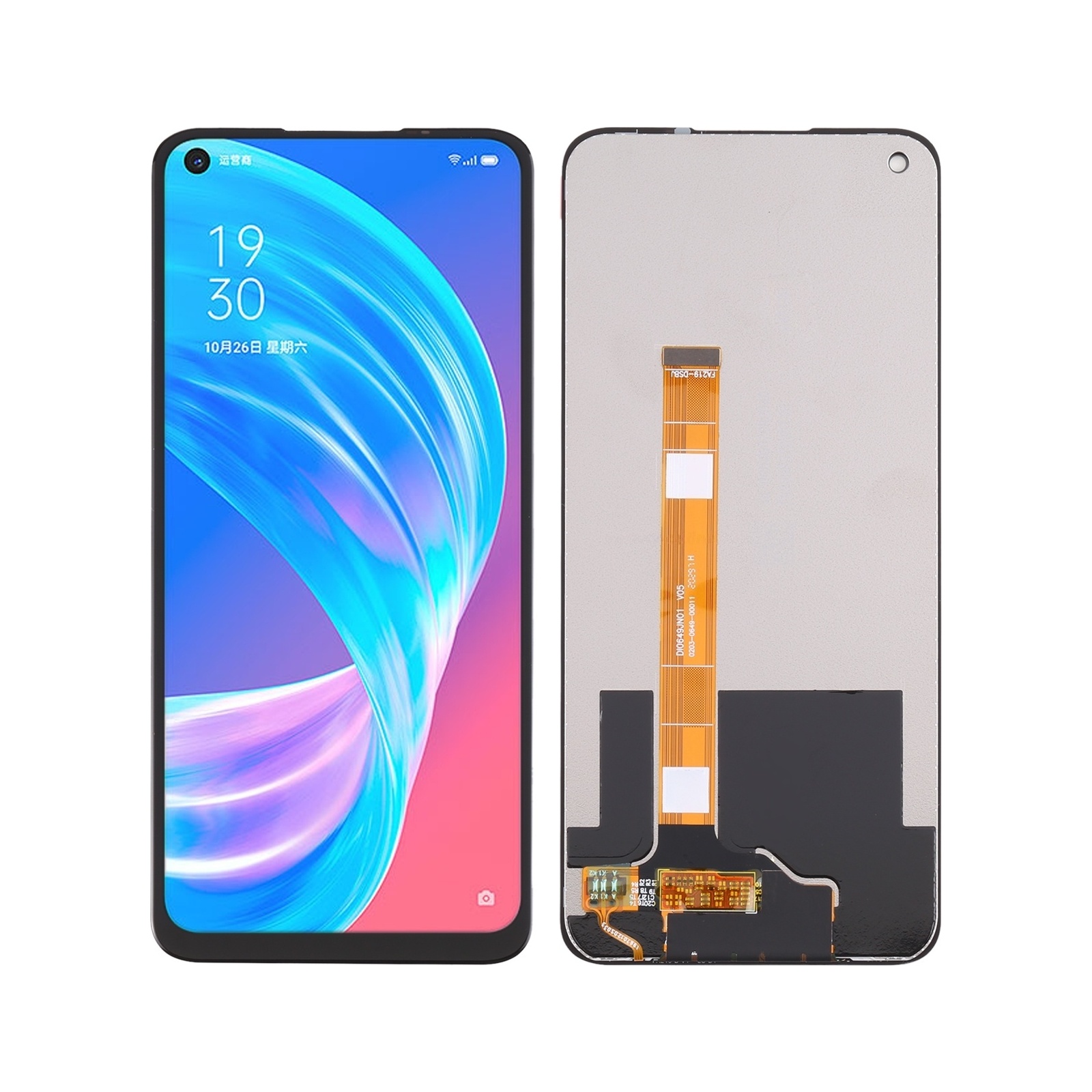 Original LCD Screen For OPPO A72 5G/K7X/A73 5G/A53 5G/Realme Q2/Realme V5 5G with Digitizer Full Assembly