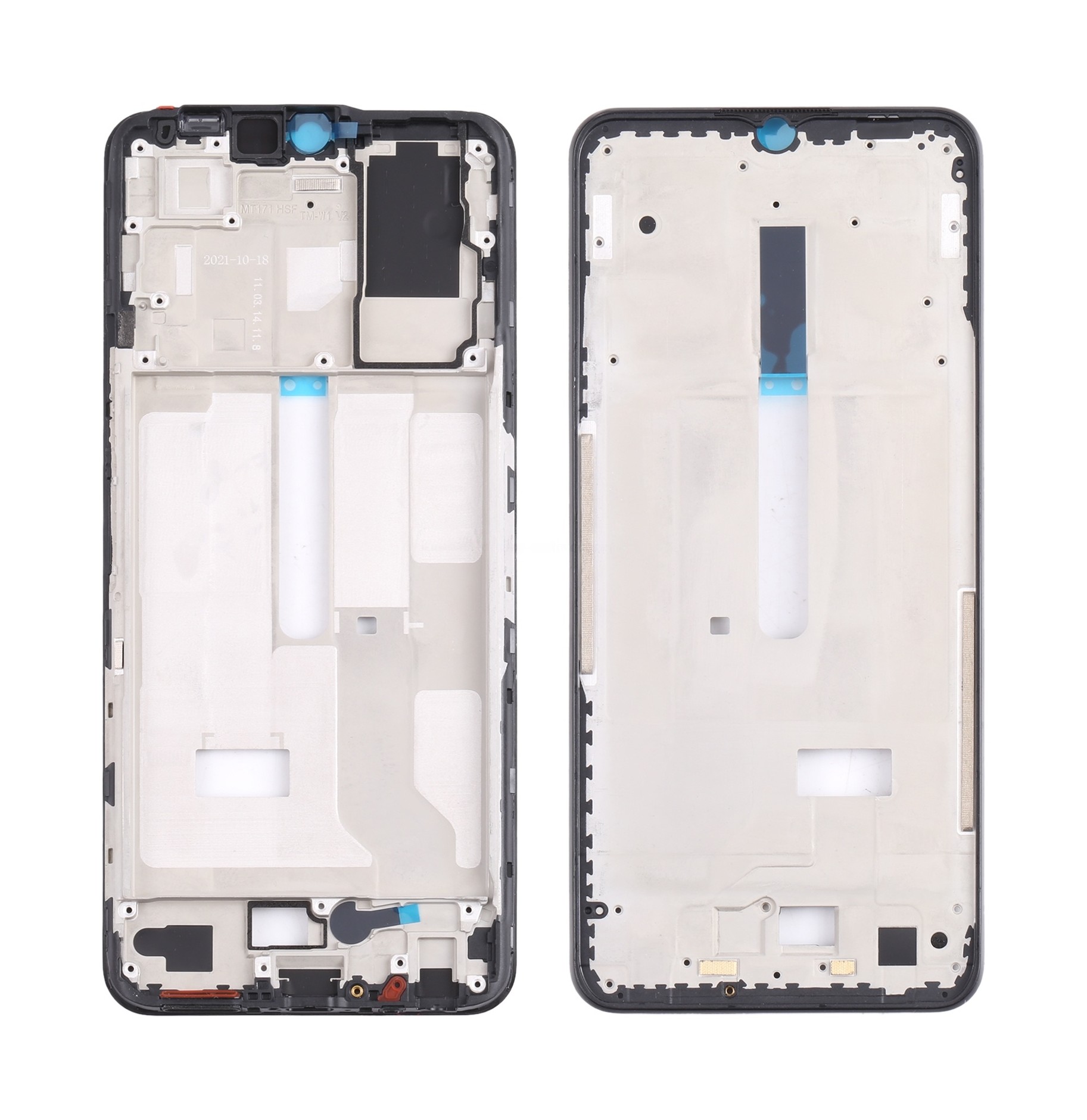 For vivo Y76S/Y74S Front Housing LCD Frame Bezel Plate
