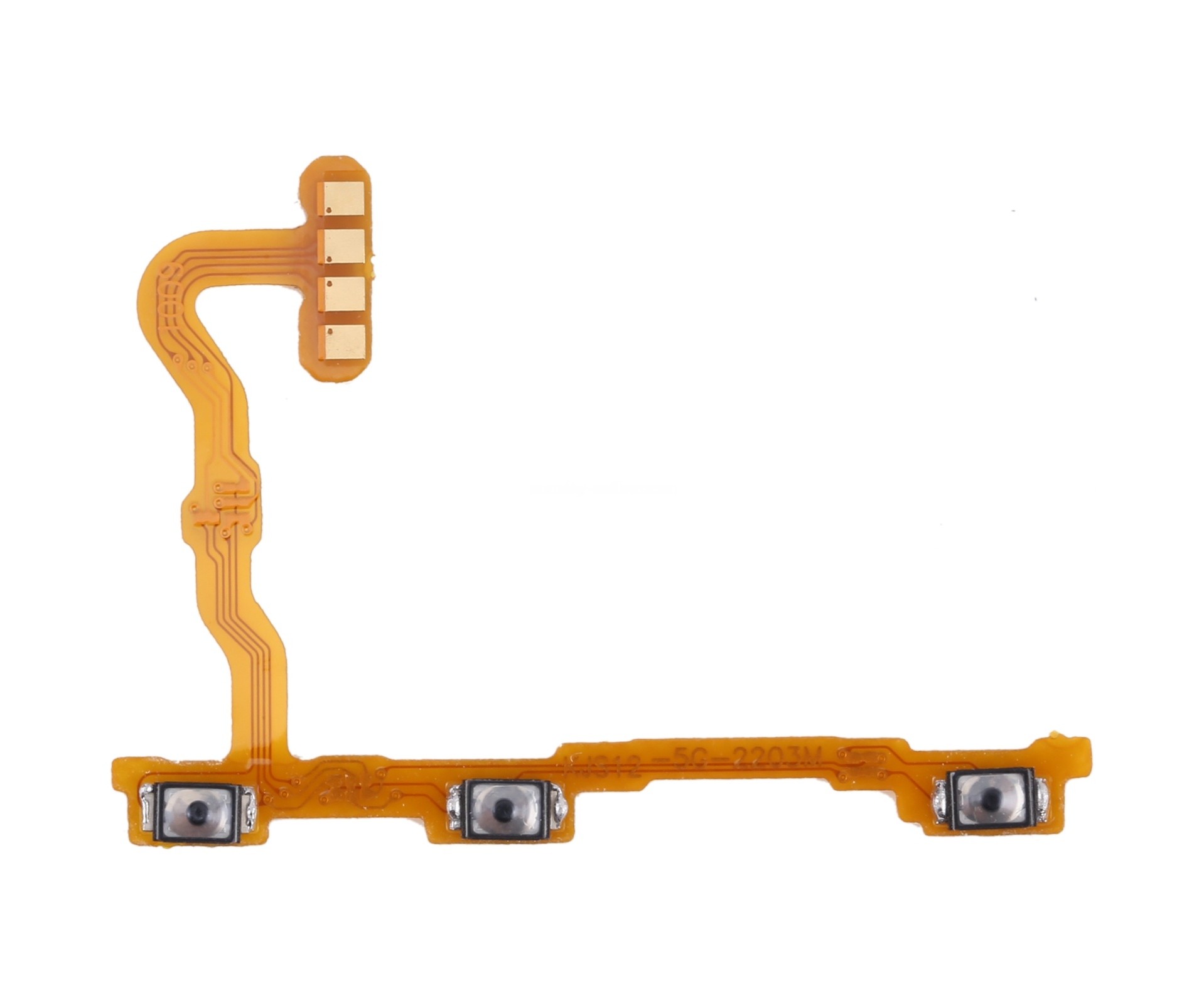 For Vivo S12 V2162A Power Button & Volume Button Flex Cable