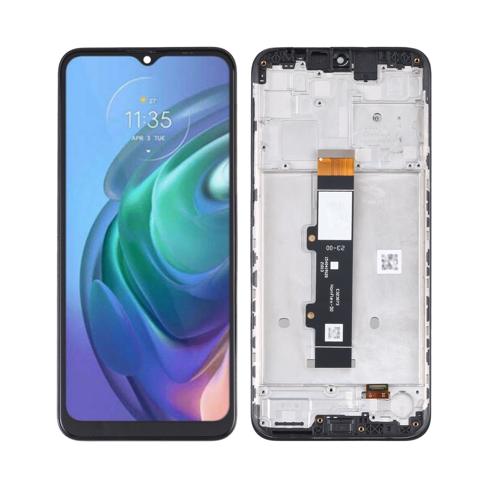 TFT LCD Screen for Motorola Moto G10 Digitizer Full Assembly with Frame