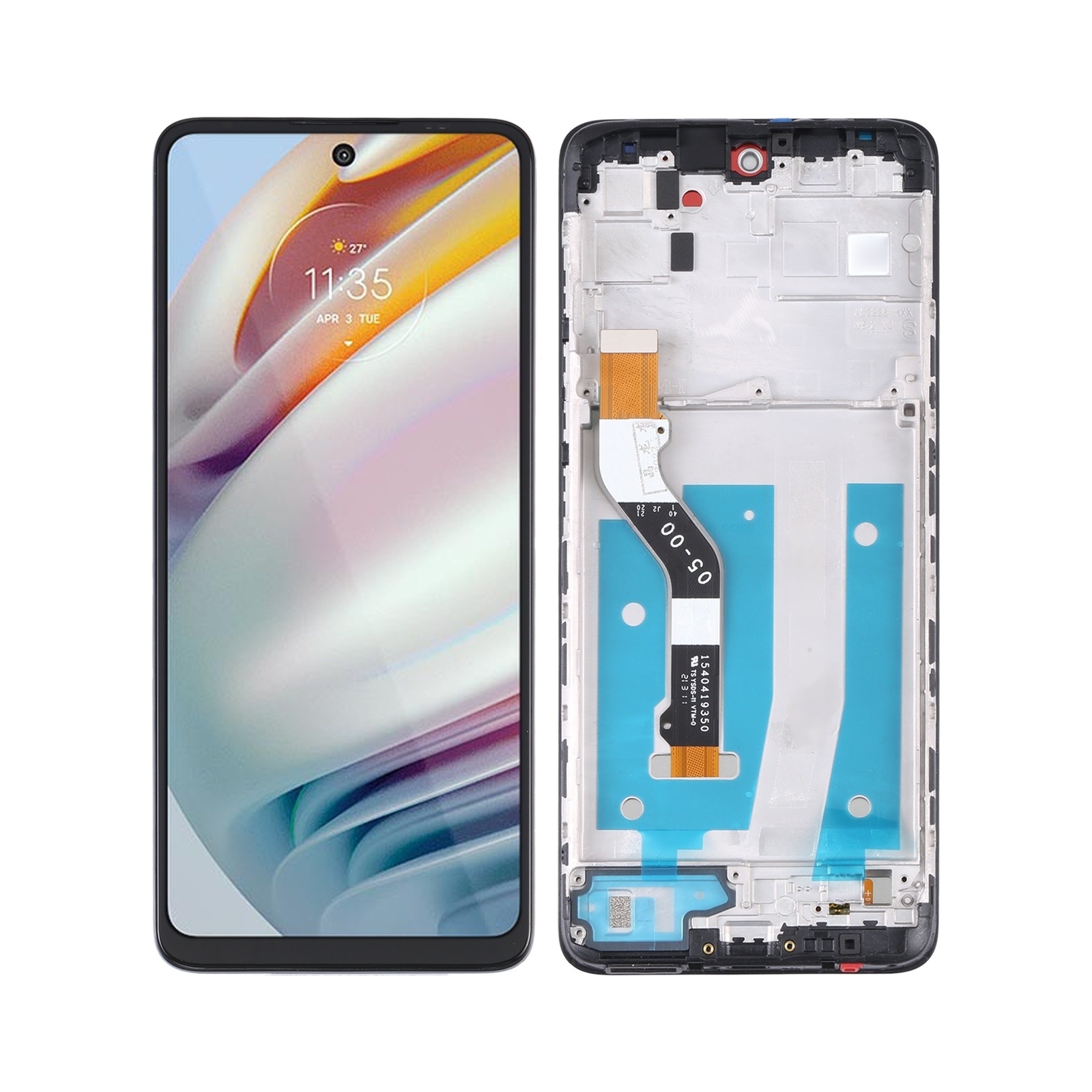 TFT LCD Screen for Motorola Moto G60s Digitizer Full Assembly with Frame