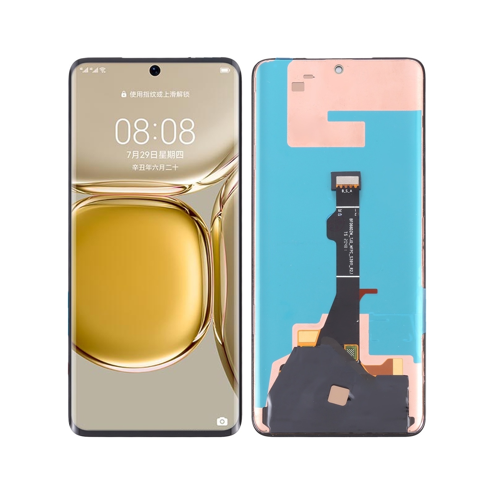 Original LCD Screen For Huawei P50 Pro with Digitizer Full Assembly