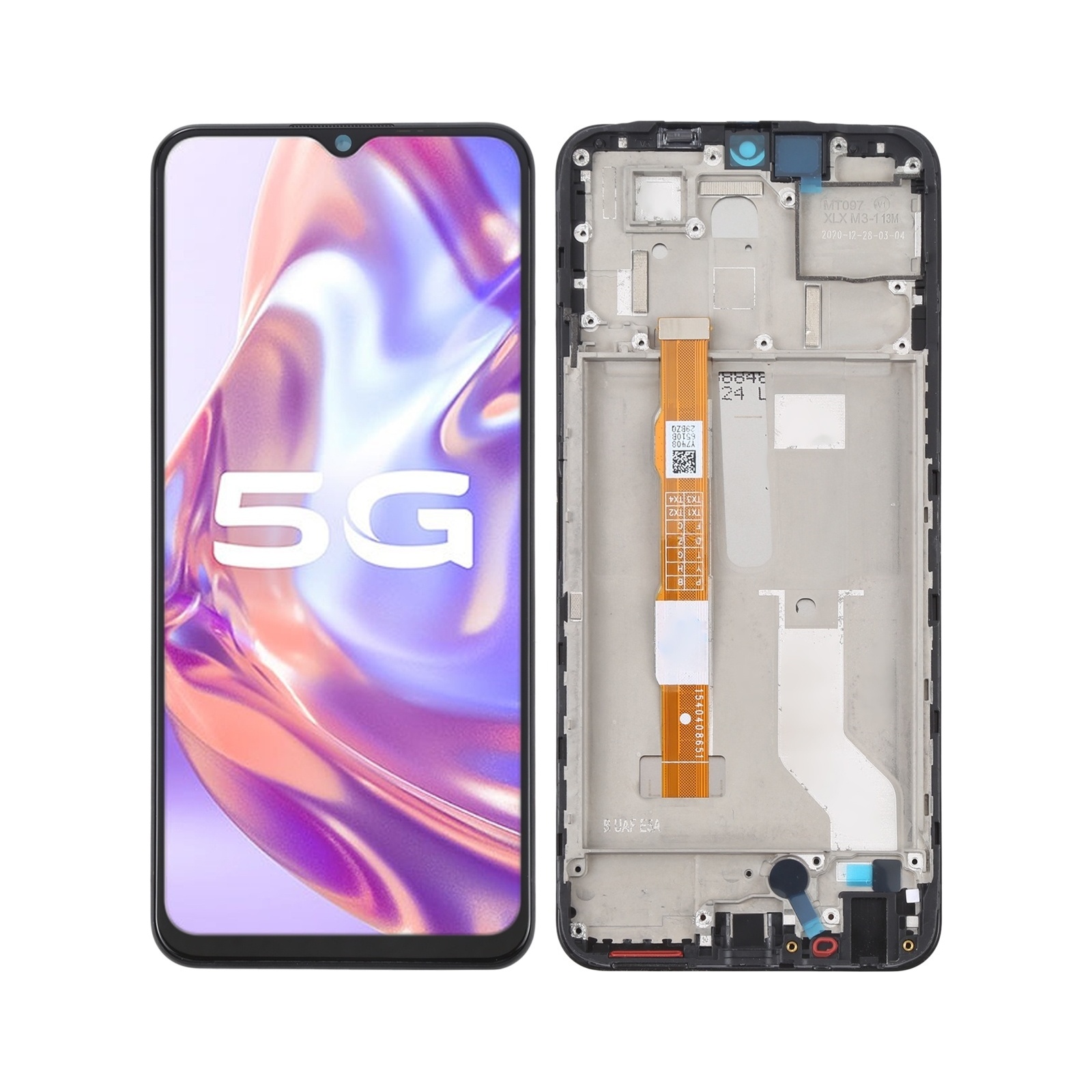 TFT LCD Screen For vivo Y31S Digitizer Full Assembly with Frame