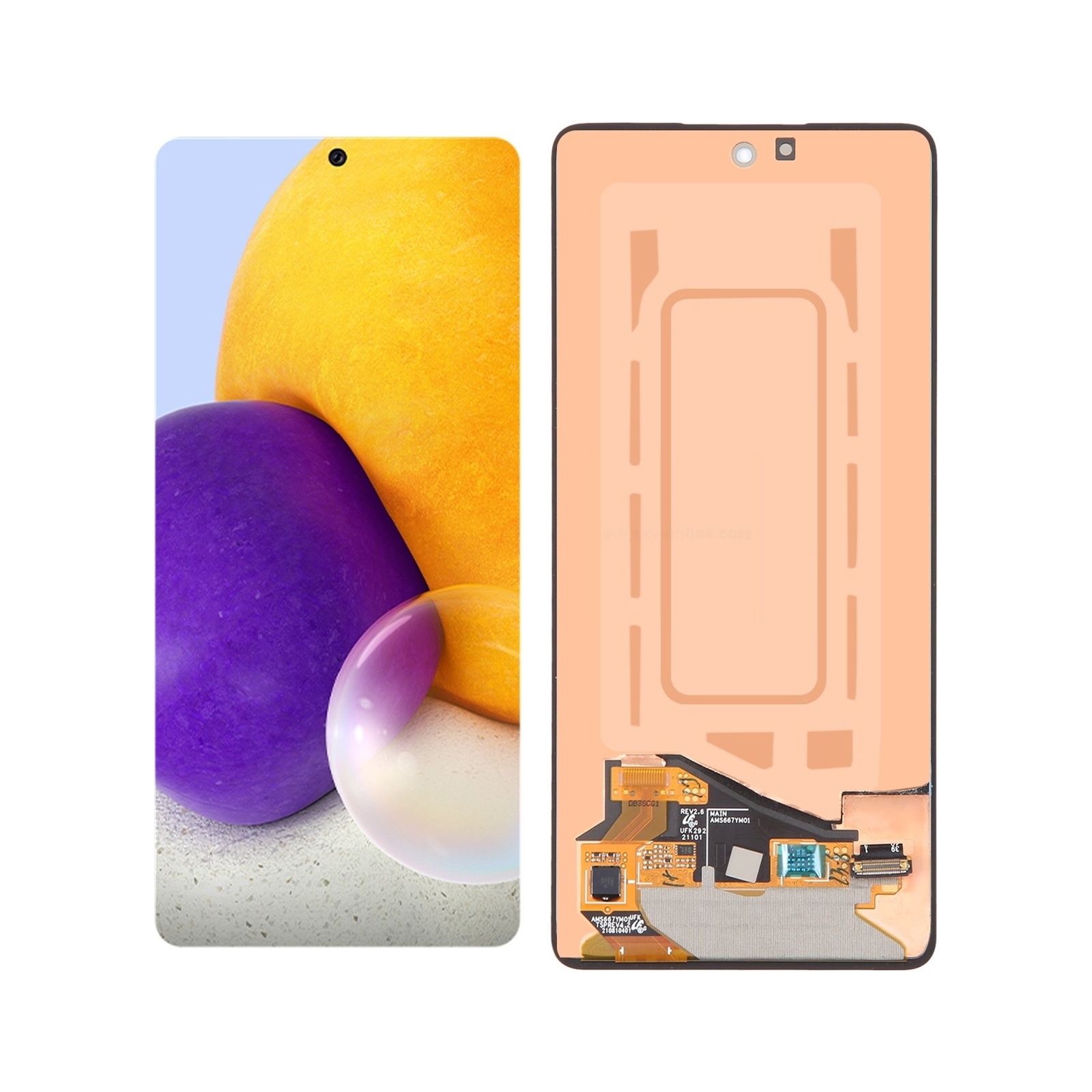 Original Super AMOLED LCD Screen For Samsung Galaxy A72 5G SM-A726B with Digitizer Full Assembly
