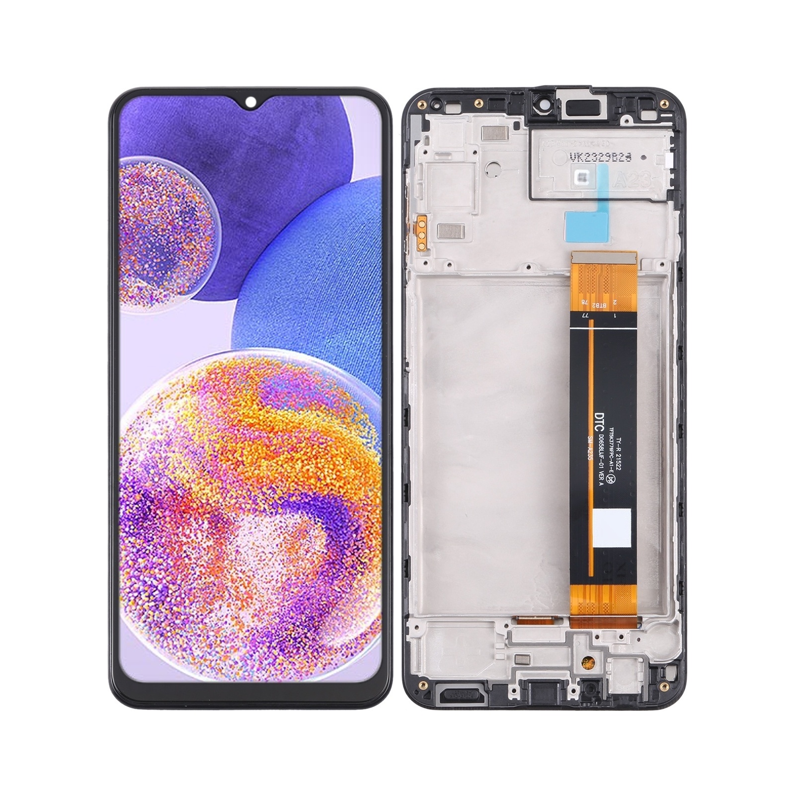 Original LCD Screen For Samsung Galaxy A23 SM-A235F Digitizer Full Assembly with Frame