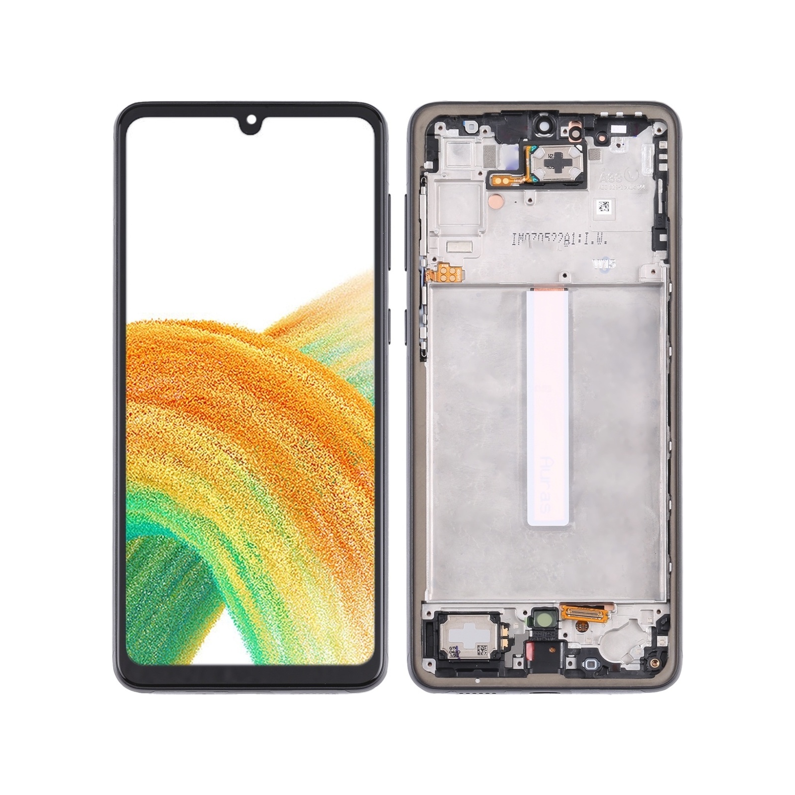 Original Super AMOLED LCD Screen For Samsung Galaxy A33 5G SM-A336B Digitizer Full Assembly with Frame