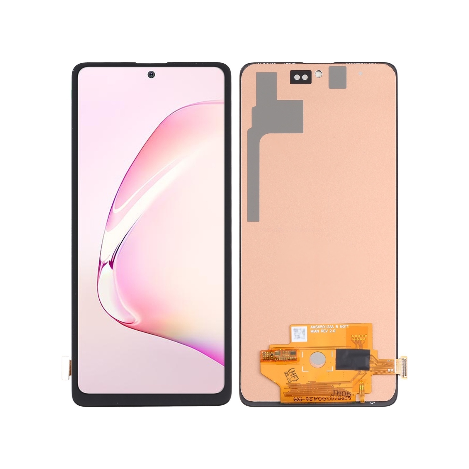 Incell Material LCD Screen and Digitizer Full Assembly (Not Supporting Fingerprint Identification) For Samsung Galaxy Note10 Lite SM-N770F
