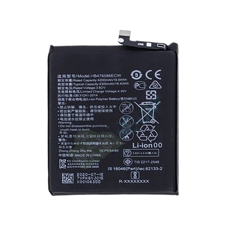 HB476589ECW For Honor X10 Li-Polymer Battery Replacement