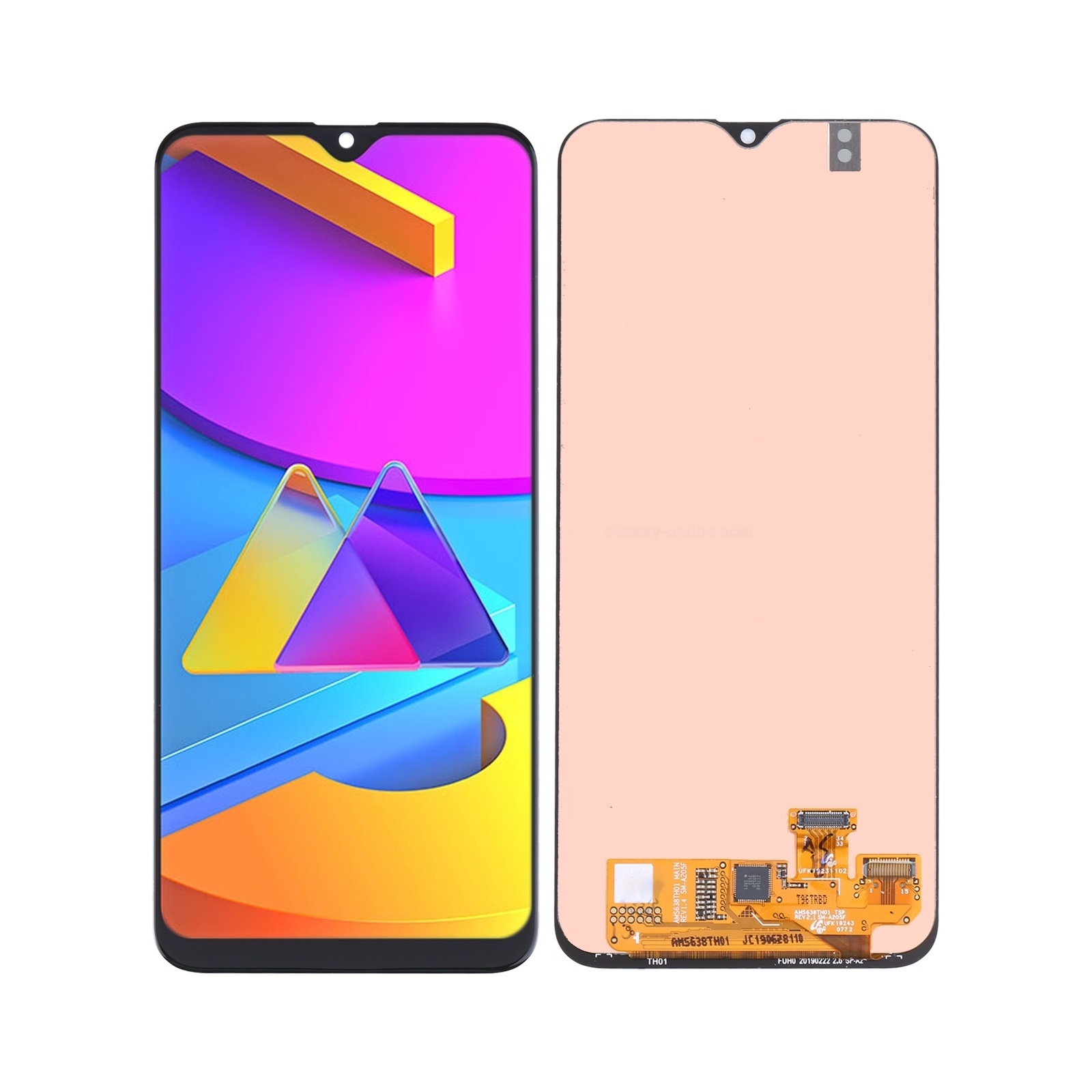 Original Super AMOLED LCD Screen For Samsung Galaxy M10S SM-M107F with Digitizer Full Assembly