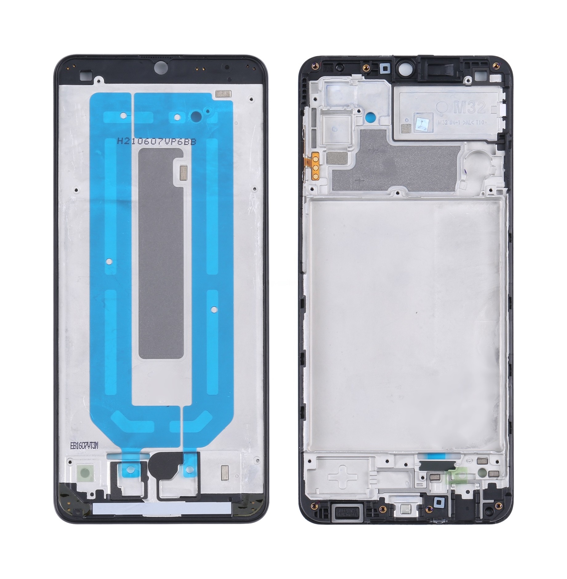 For Samsung Galaxy M32 SM-M325 Front Housing LCD Frame Bezel Plate