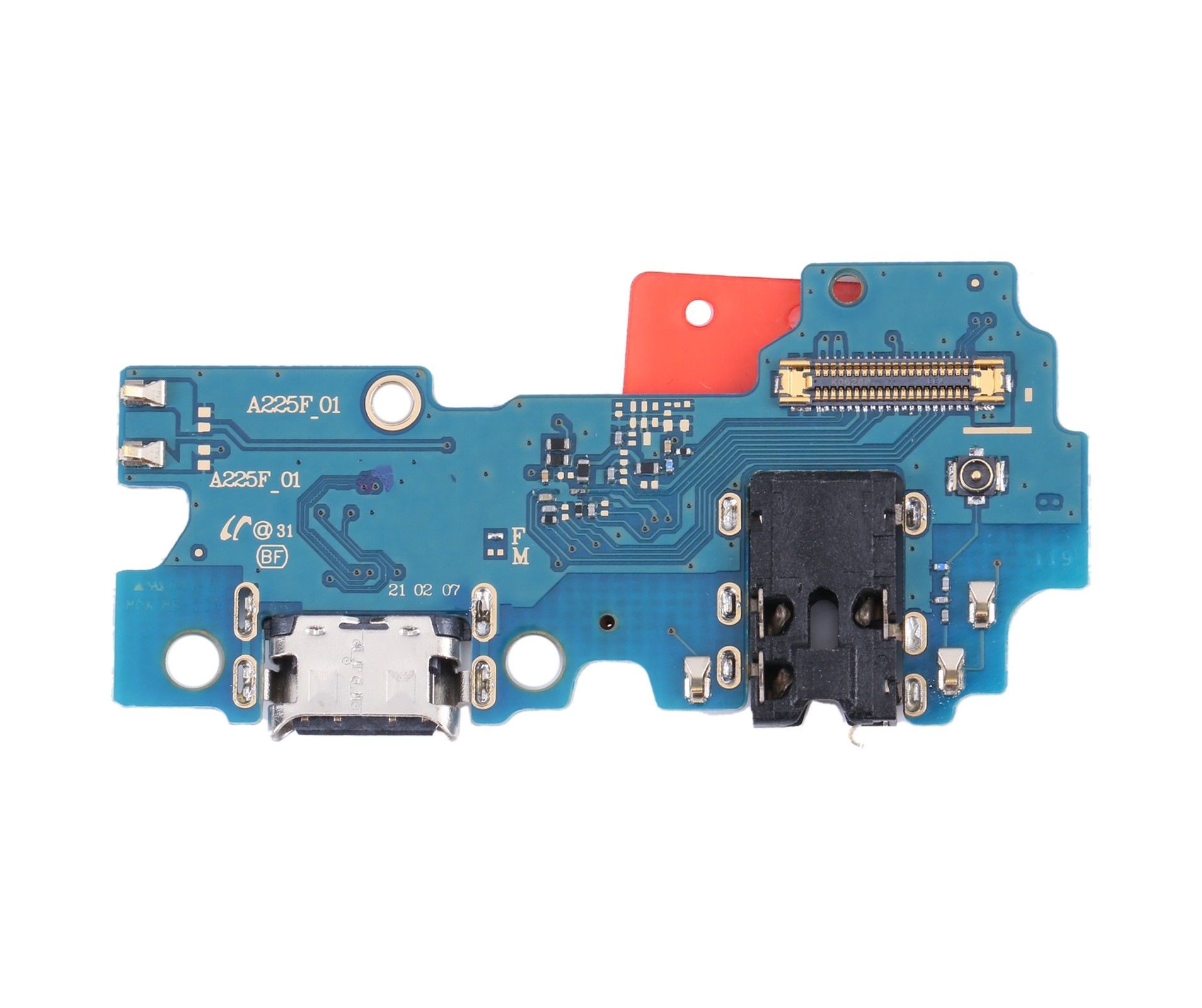 For Samsung Galaxy A22 4G SM-A225 Charging Port Board with IC Chip