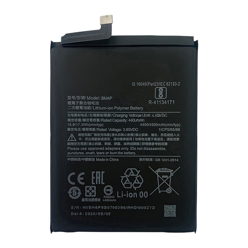 BM4P 4500mAh Li-Polymer Battery Replacement For Xiaomi Redmi K30 5G / Redmi K30 / Redmi K30i 5G