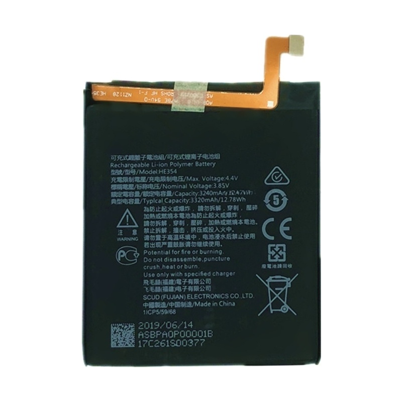HE354 3320mAh For Nokia 9 PureView Li-Polymer Battery Replacement