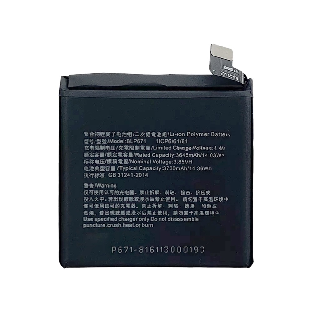 BLP671 3730mAh For OPPO Find X Li-Polymer Battery Replacement