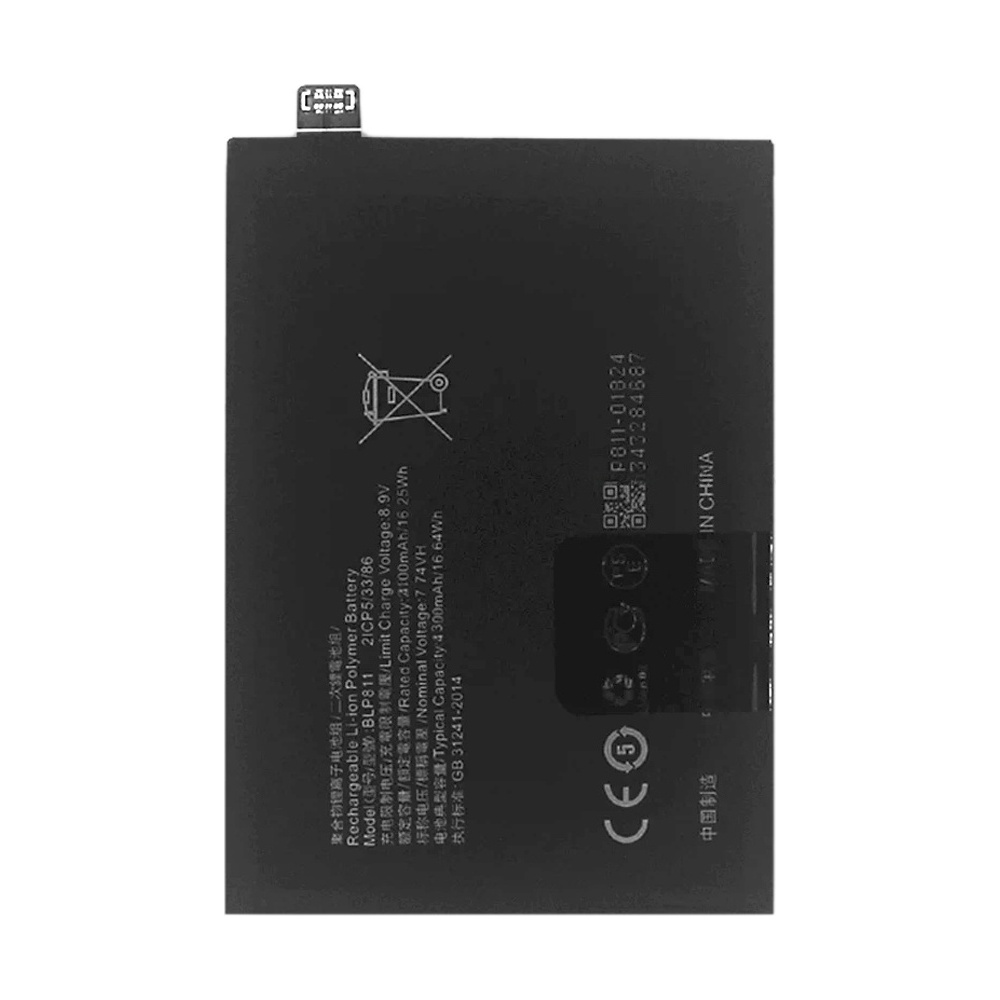 BLP811 4300 mAh Li-Polymer Battery Replacement For OPPO Reno4 SE / Reno5 5G / Reno5 K