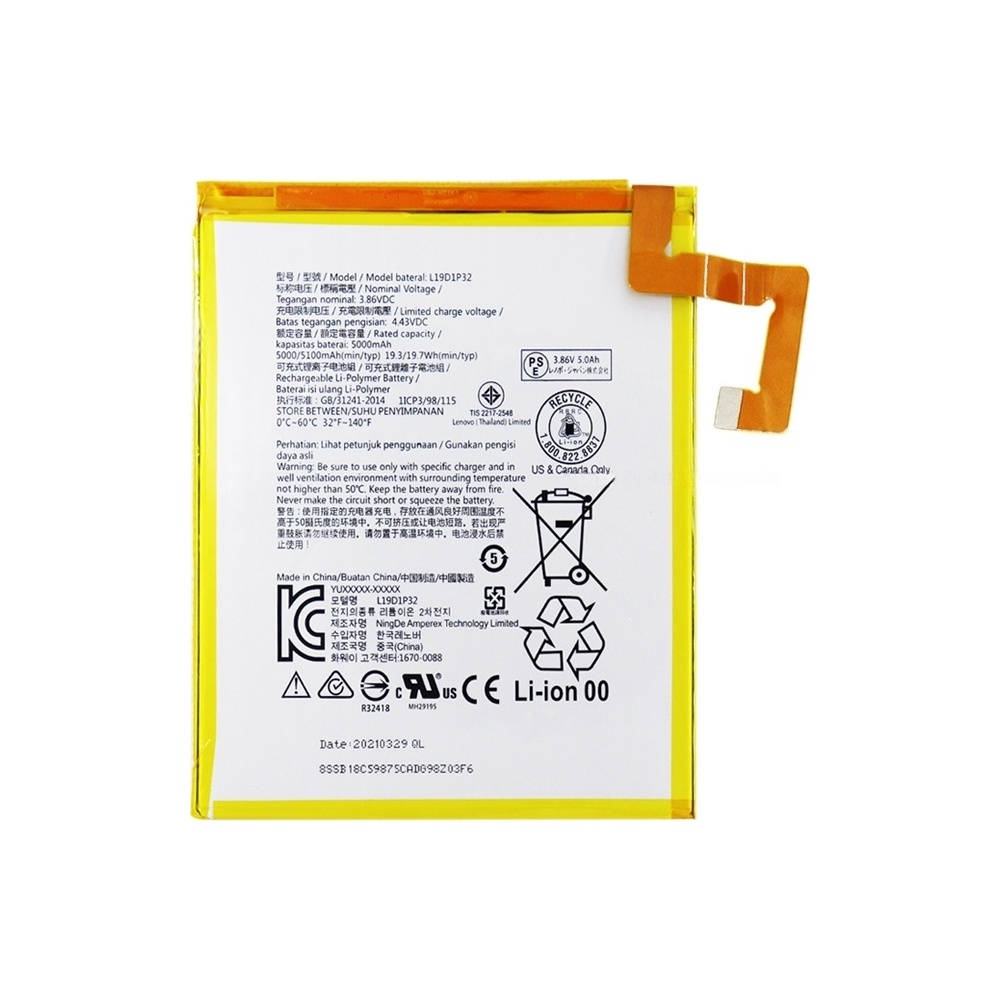 3500mAh BL298 For Lenovo S5 Pro Li-Polymer Battery Replacement