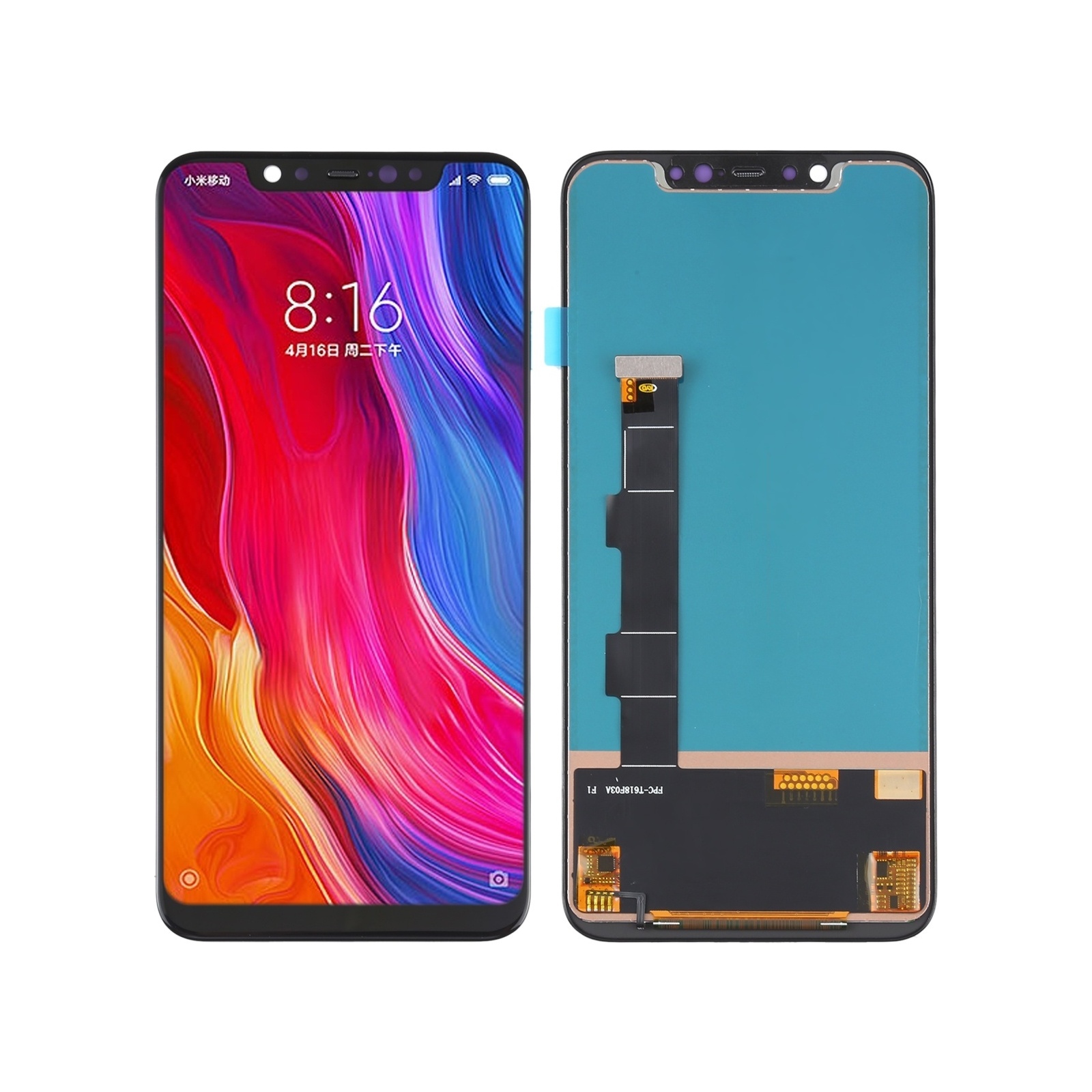 TFT LCD Screen For Xiaomi Mi 8 with Digitizer Full Assembly