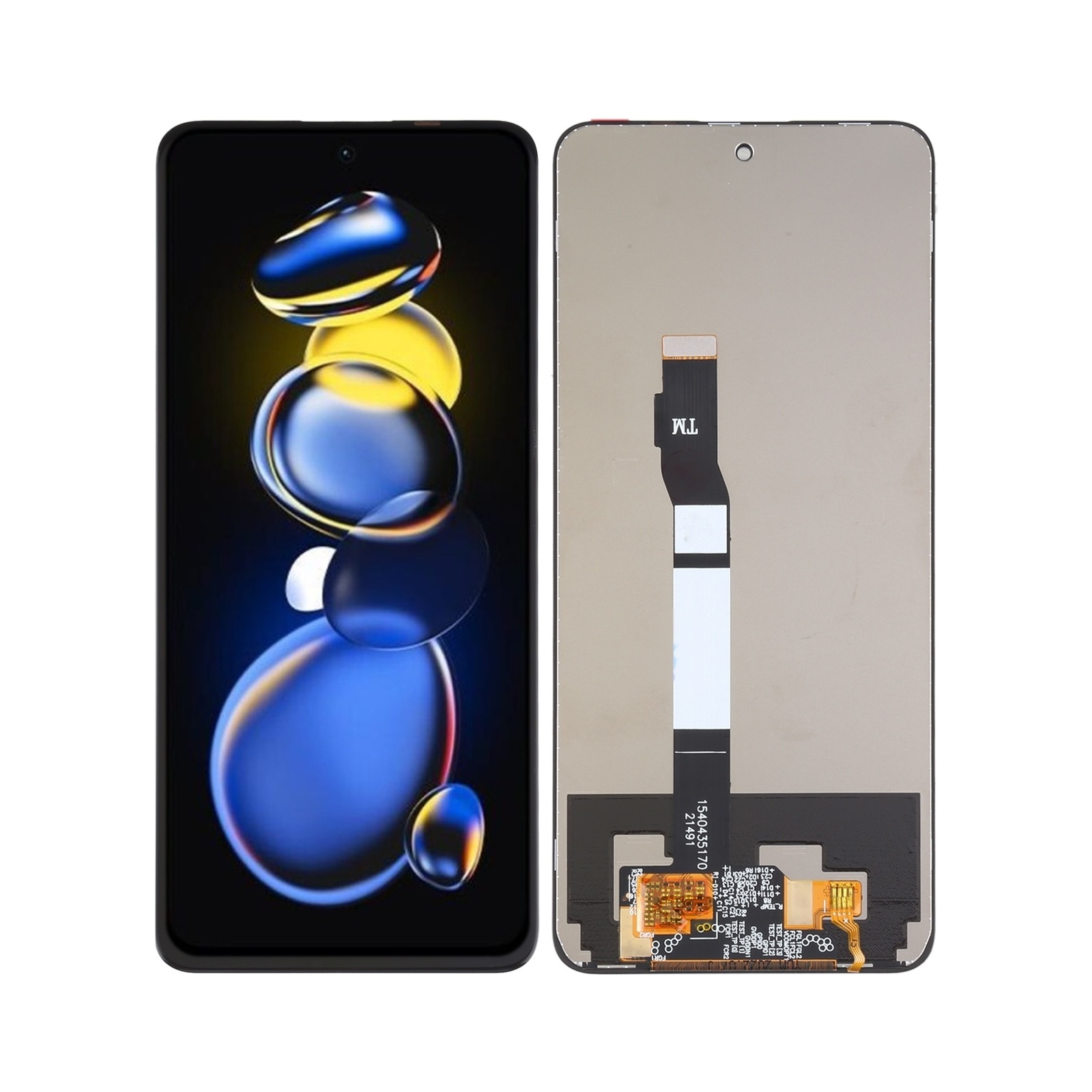 TFT LCD Screen and Digitizer Full Assembly For Xiaomi Redmi Note 11T Pro/Redmi Note 11T Pro+/Redmi K50i