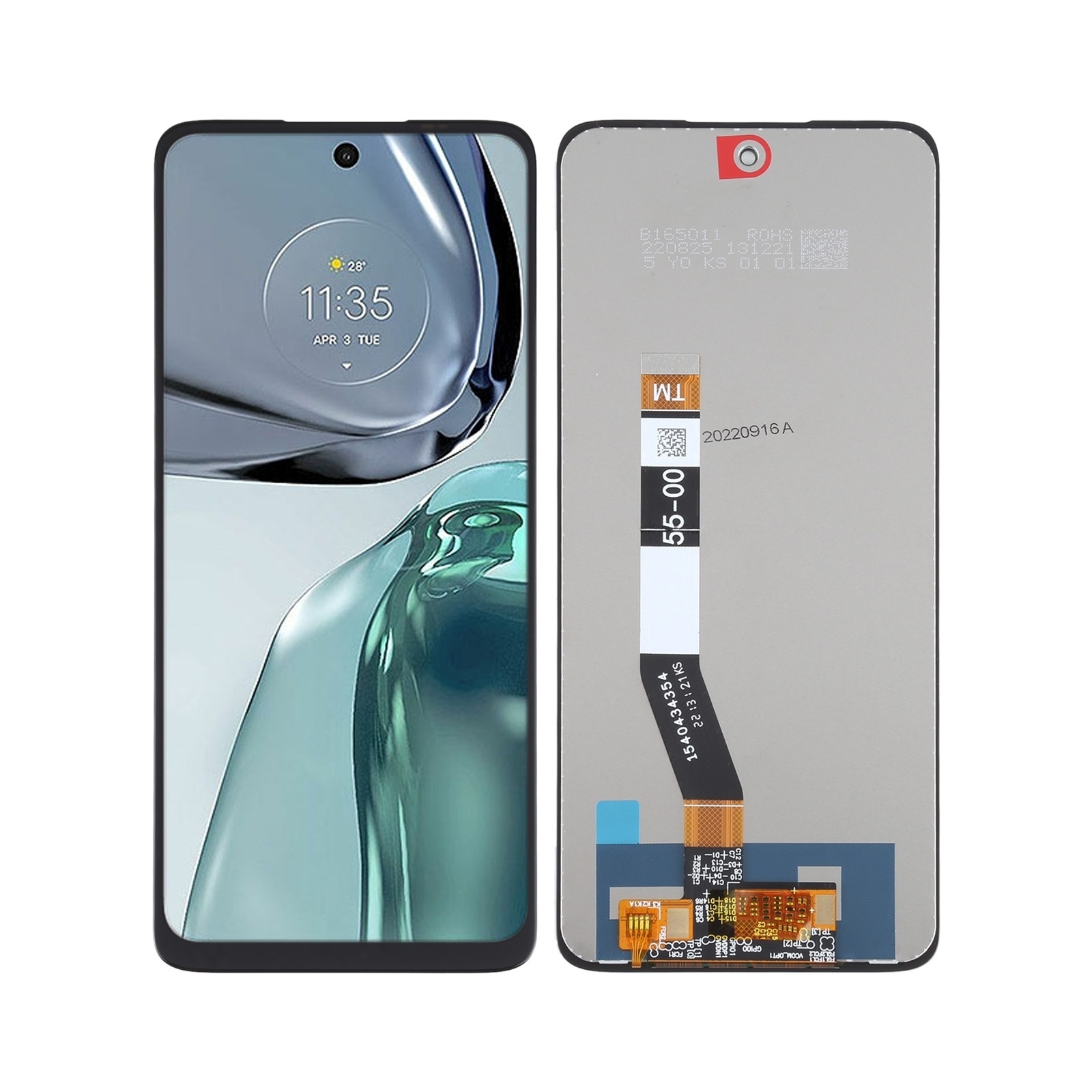 TFT LCD Screen For Motorola Moto G62 5G / Moto G62 India with Digitizer Full Assembly
