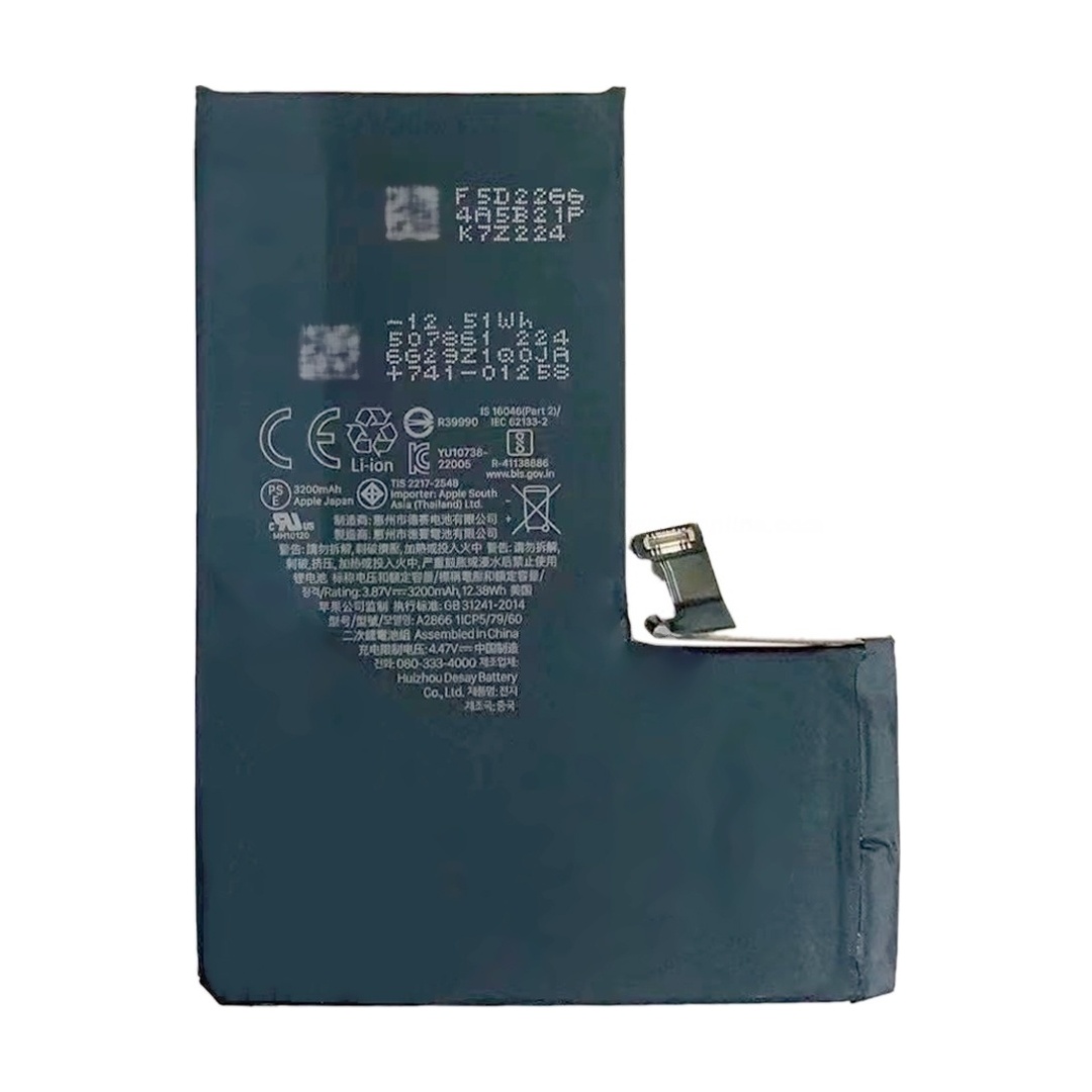 For iPhone 14 Pro A2866 3200mAh Battery Replacement