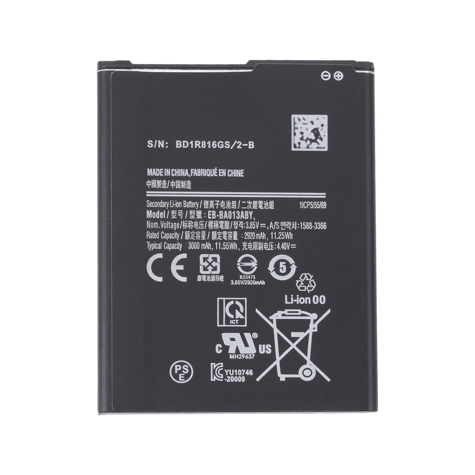 For Samsung Galaxy A01 Core / A3 Core 3000mAh EB-BA013ABY Battery Replacement