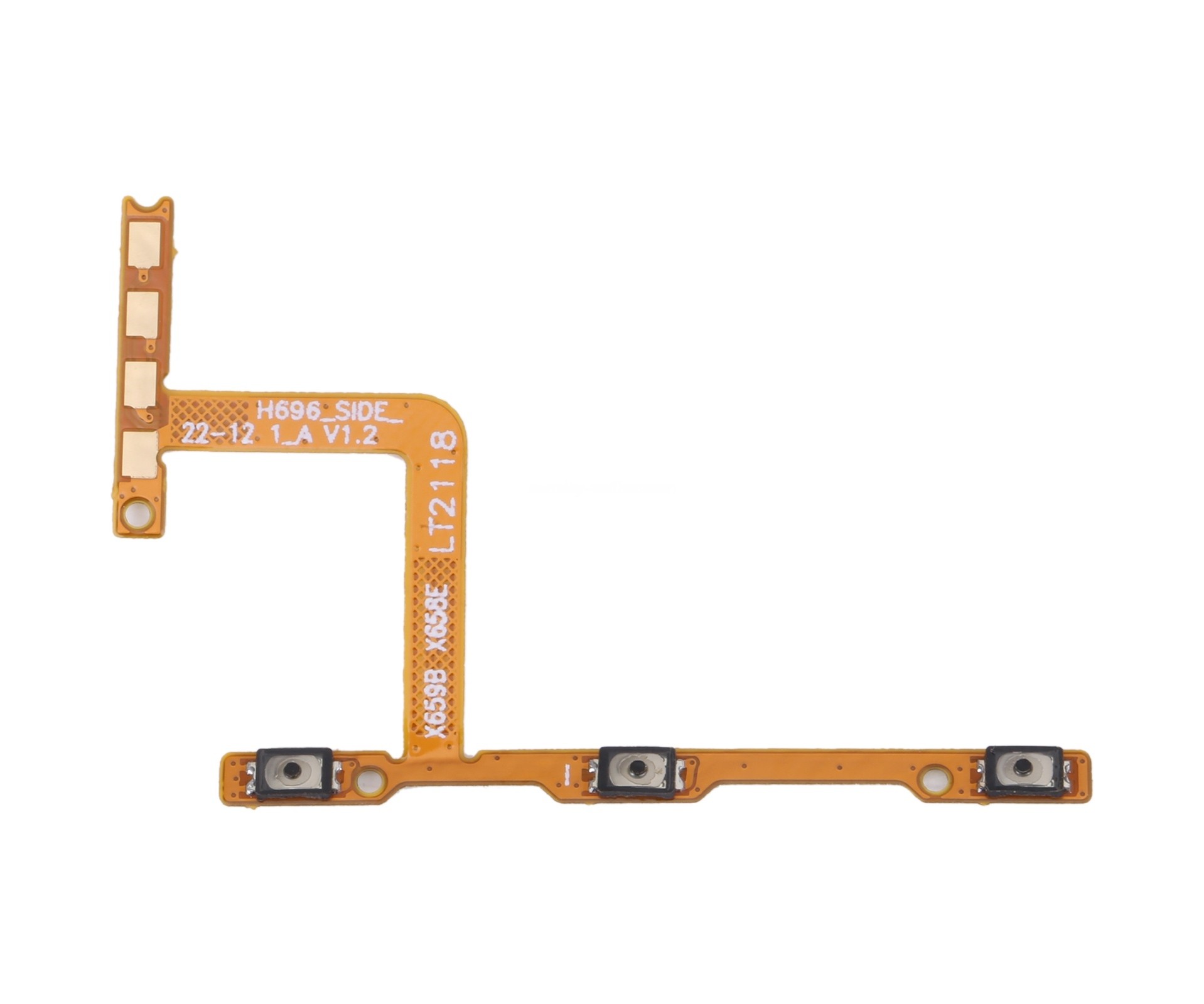 For Infinix Hot 10i X659B OEM Power Button & Volume Button Flex Cable
