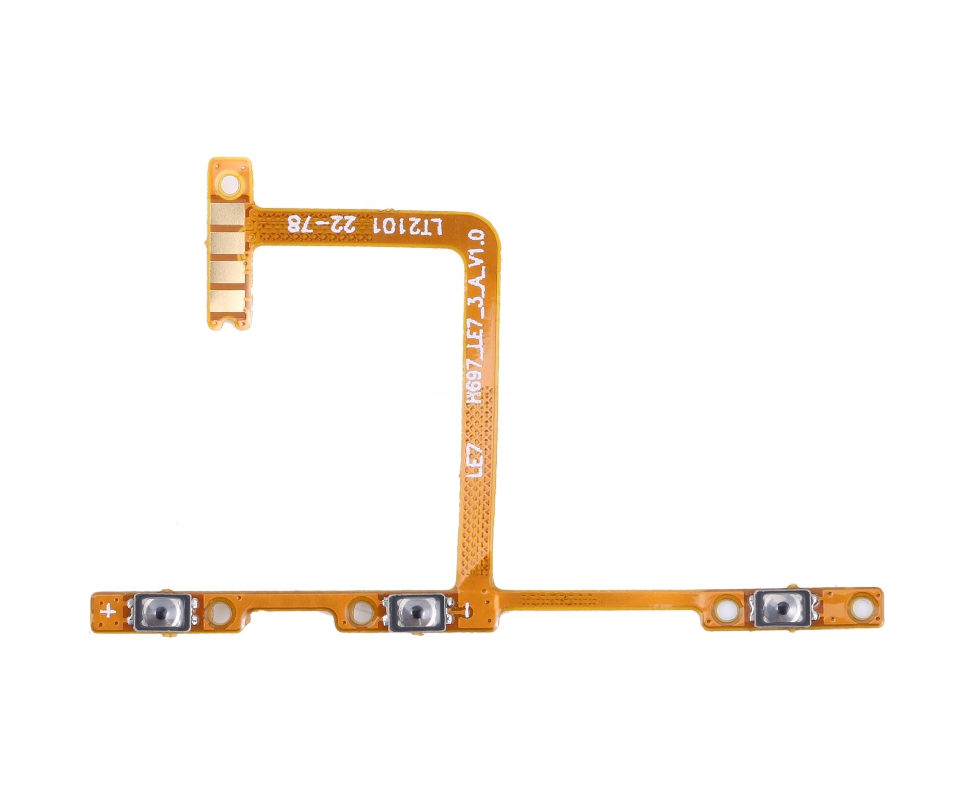 For Tecno Pova 2 LE7 OEM Power Button & Volume Button Flex Cable