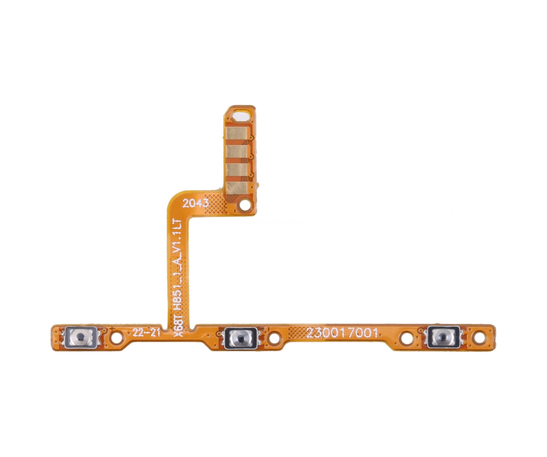 For Infinix Zero 8 / Zero 8i X687 X687B OEM Power Button & Volume Button Flex Cable