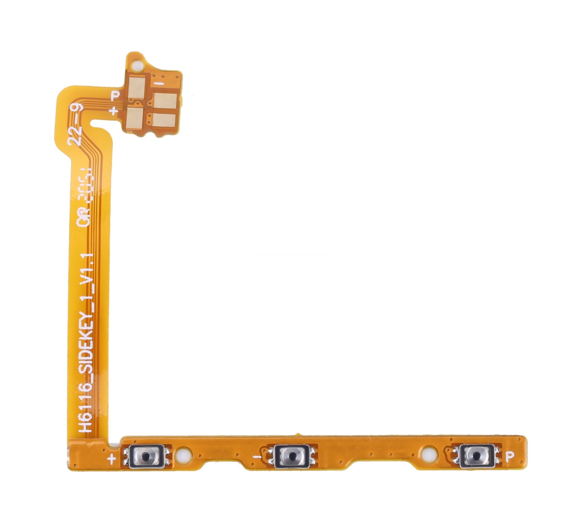 For Tecno Pouvoir 4/Pouvoir 4 Pro LC7,LC8 OEM Power Button & Volume Button Flex Cable