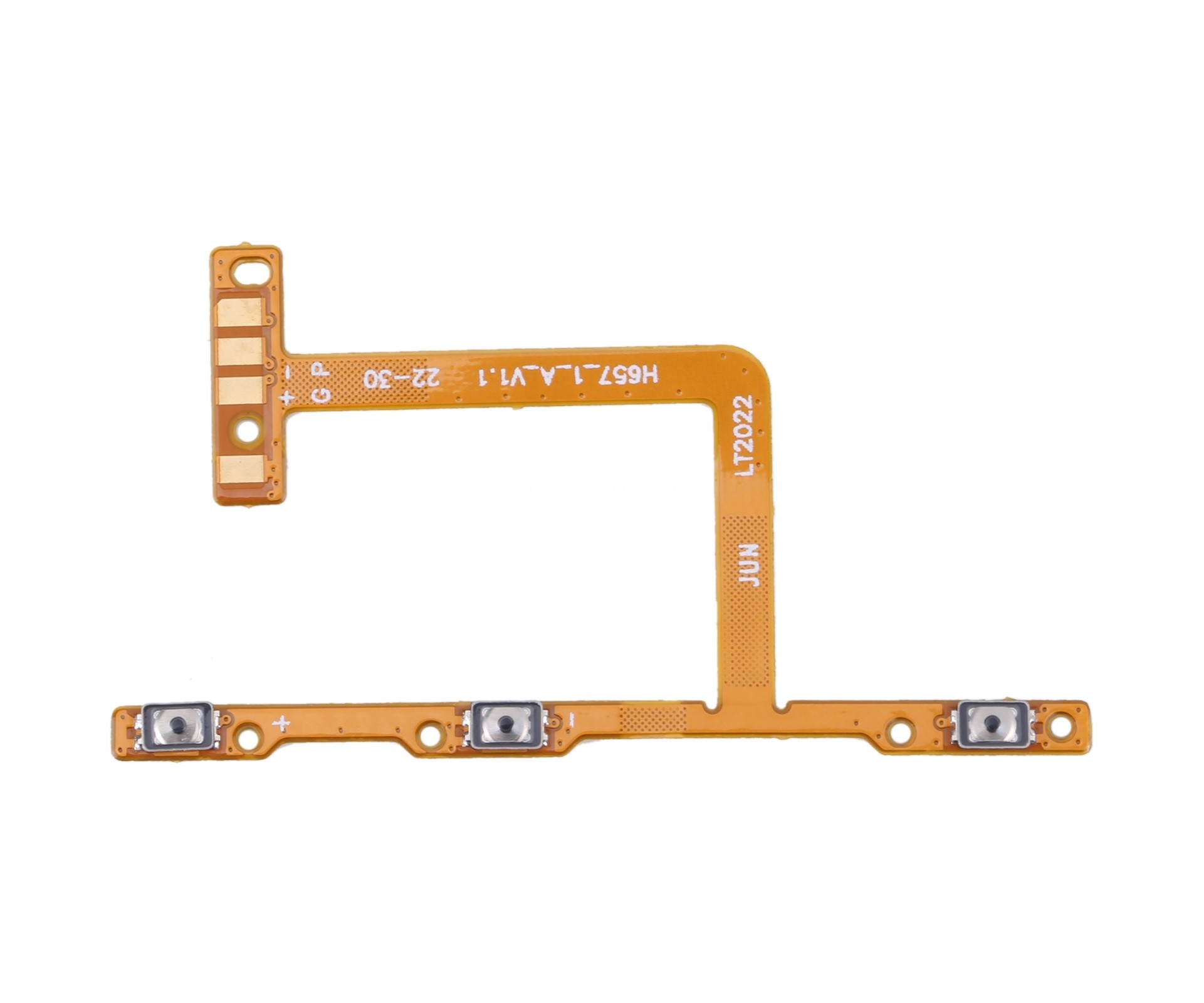 For Infinix Hot 10 X682B X682C OEM Power Button & Volume Button Flex Cable