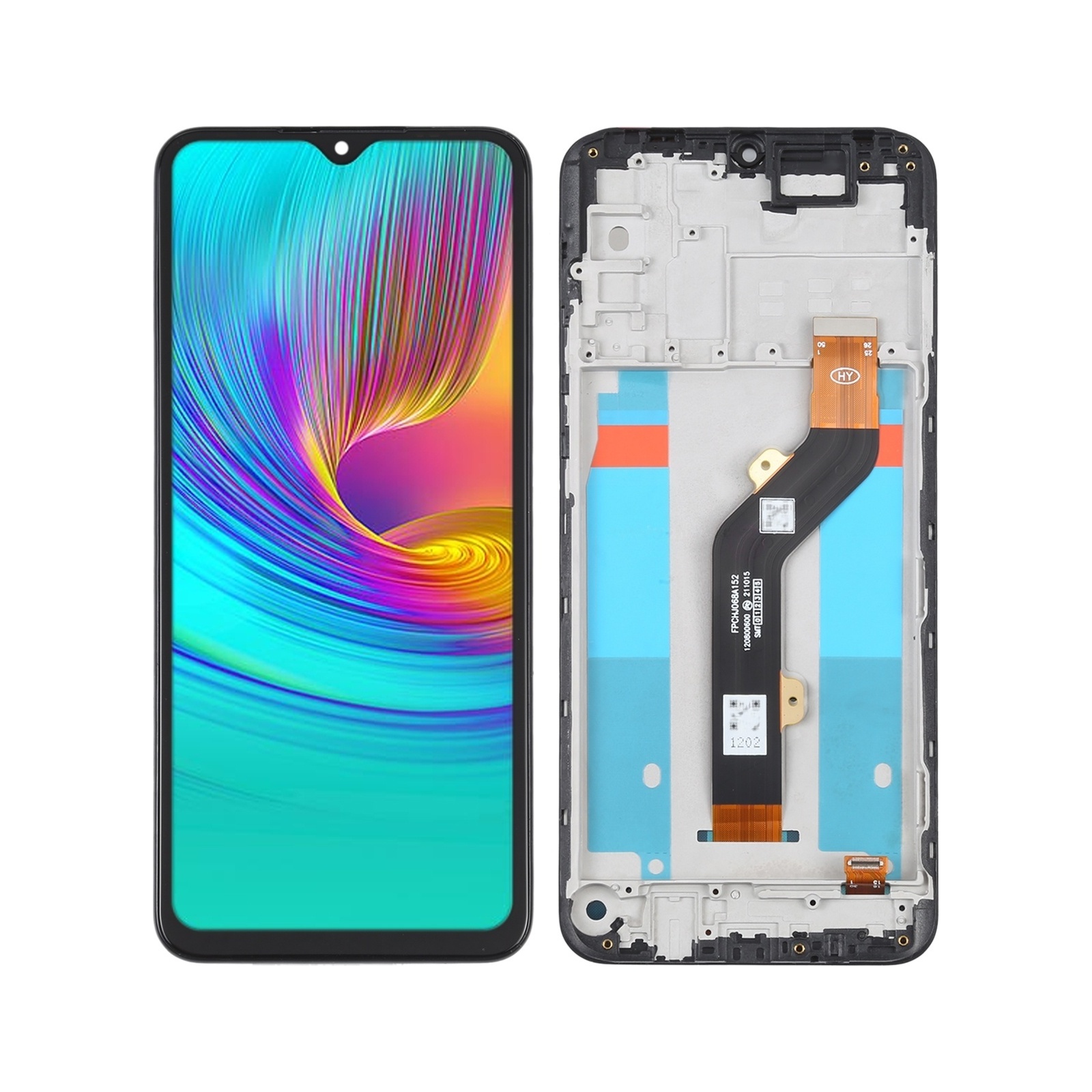 OEM LCD Screen For infinix Hot 9 Play X680 Digitizer Full Assembly with Frame