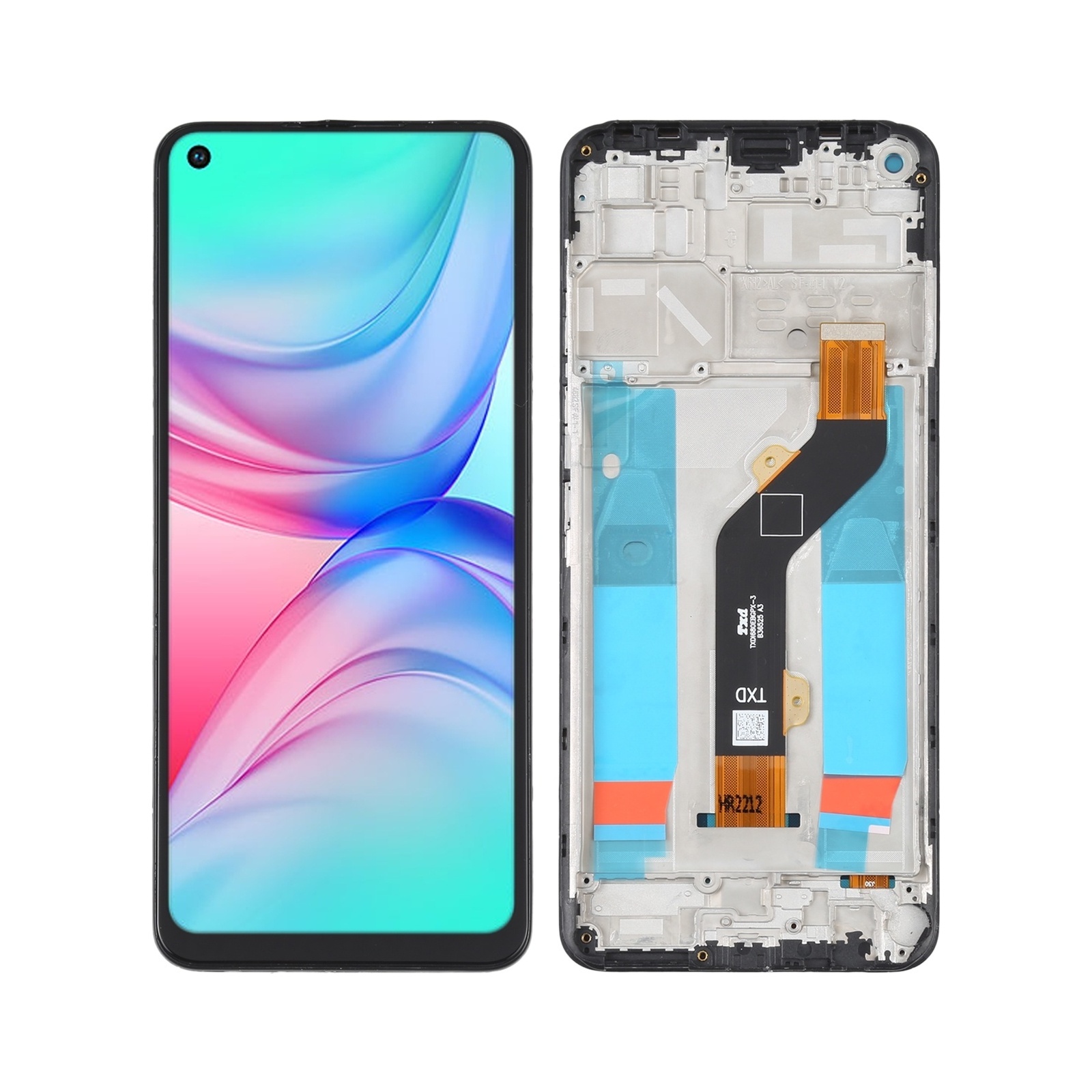 OEM LCD Screen For infinix Hot 10 X682B X682C Digitizer Full Assembly with Frame