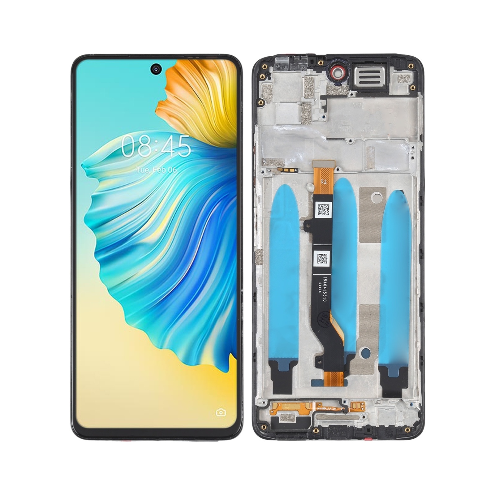OEM LCD Screen For Tecno Camon 17 Pro Digitizer Full Assembly with Frame