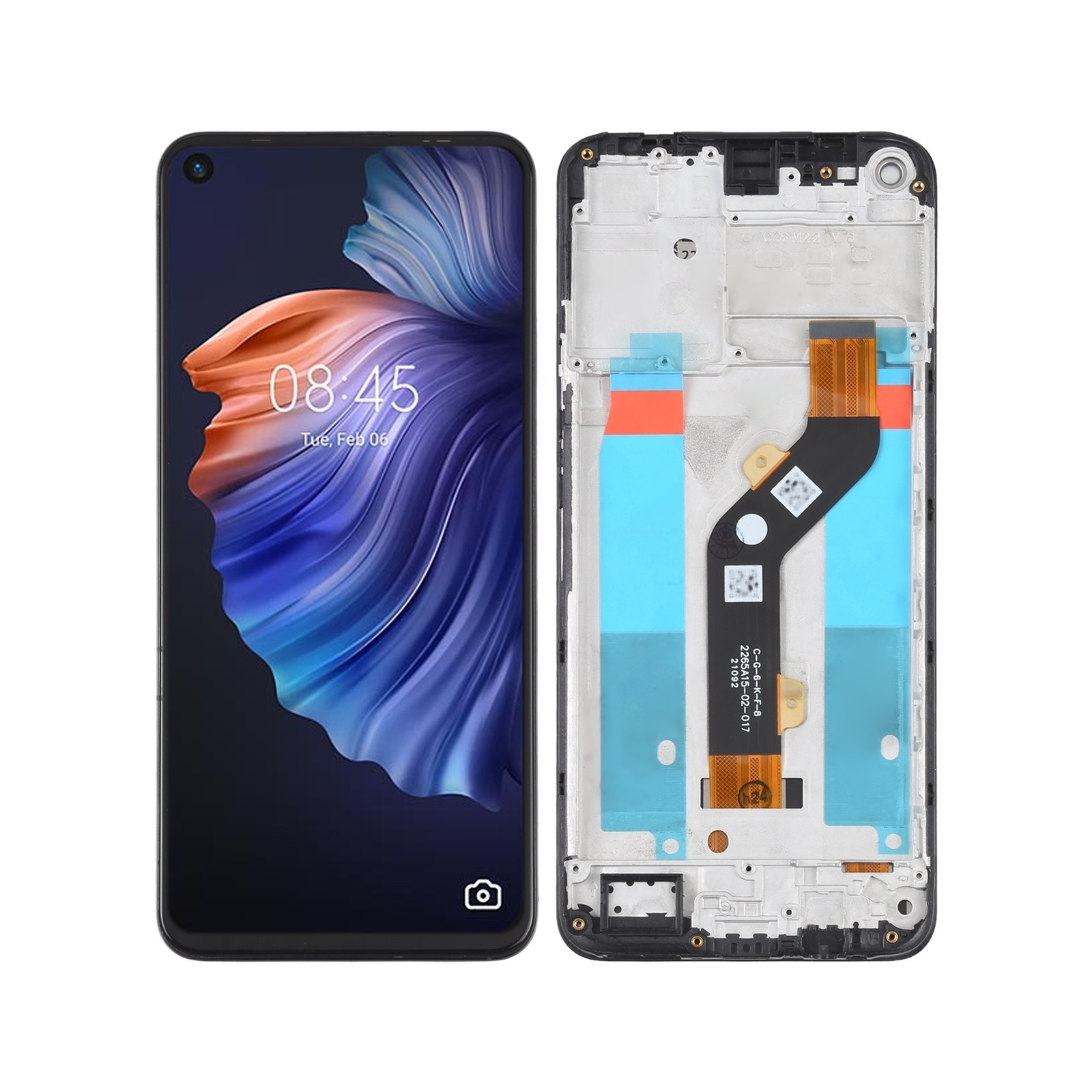 OEM LCD Screen For Tecno Camon 17 Digitizer Full Assembly with Frame