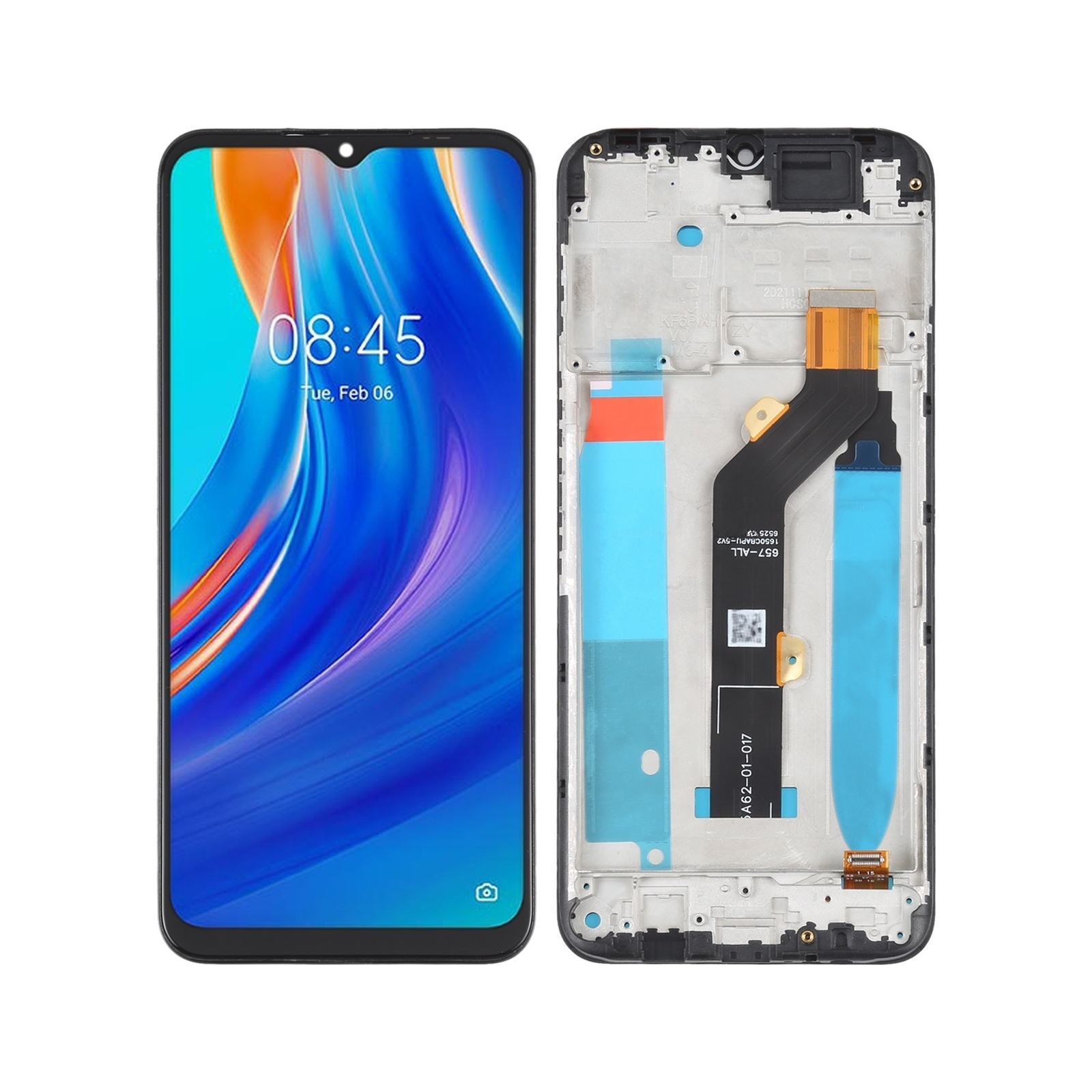 OEM LCD Screen For Tecno Spark 7T Digitizer Full Assembly with Frame