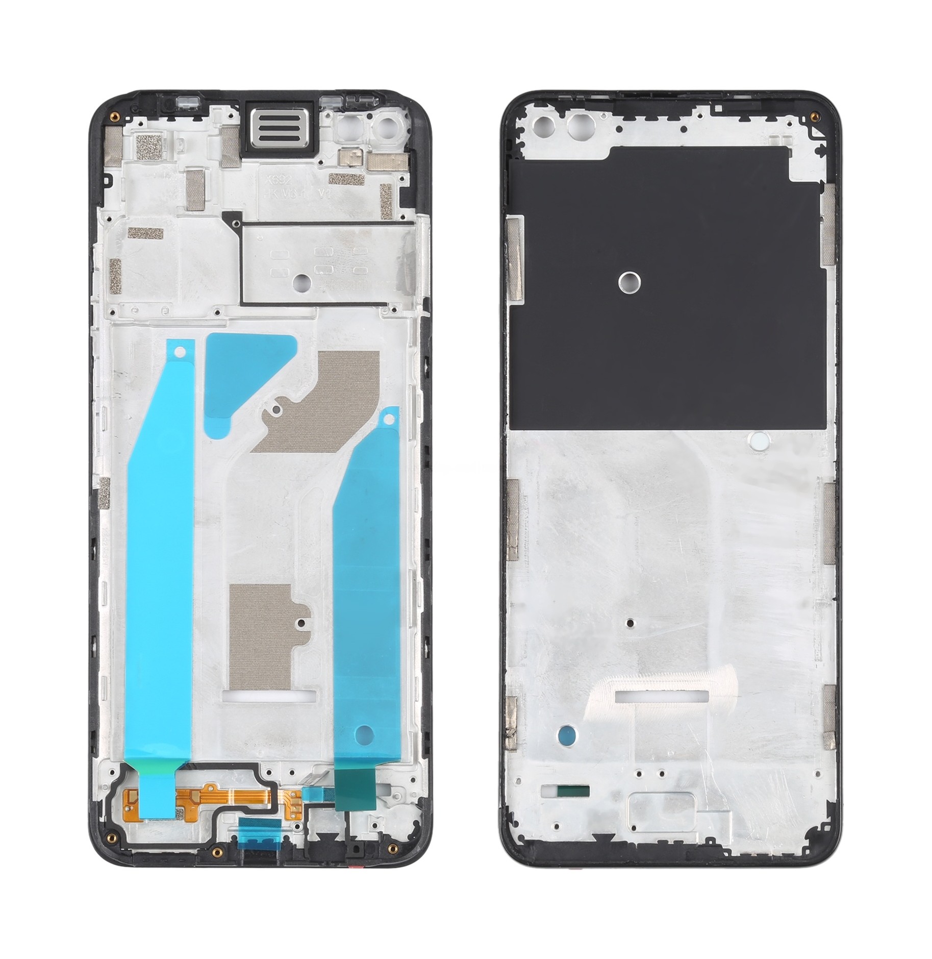 For infinix Note 8 X692 Front Housing LCD Frame Bezel Plate