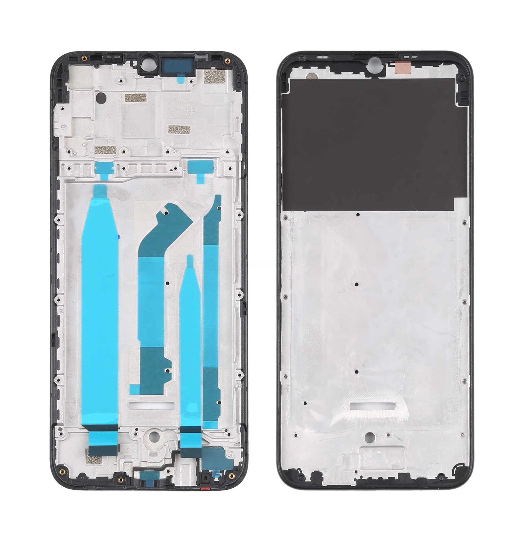 For infinix Smart 4 / 4C X653 Front Housing LCD Frame Bezel Plate
