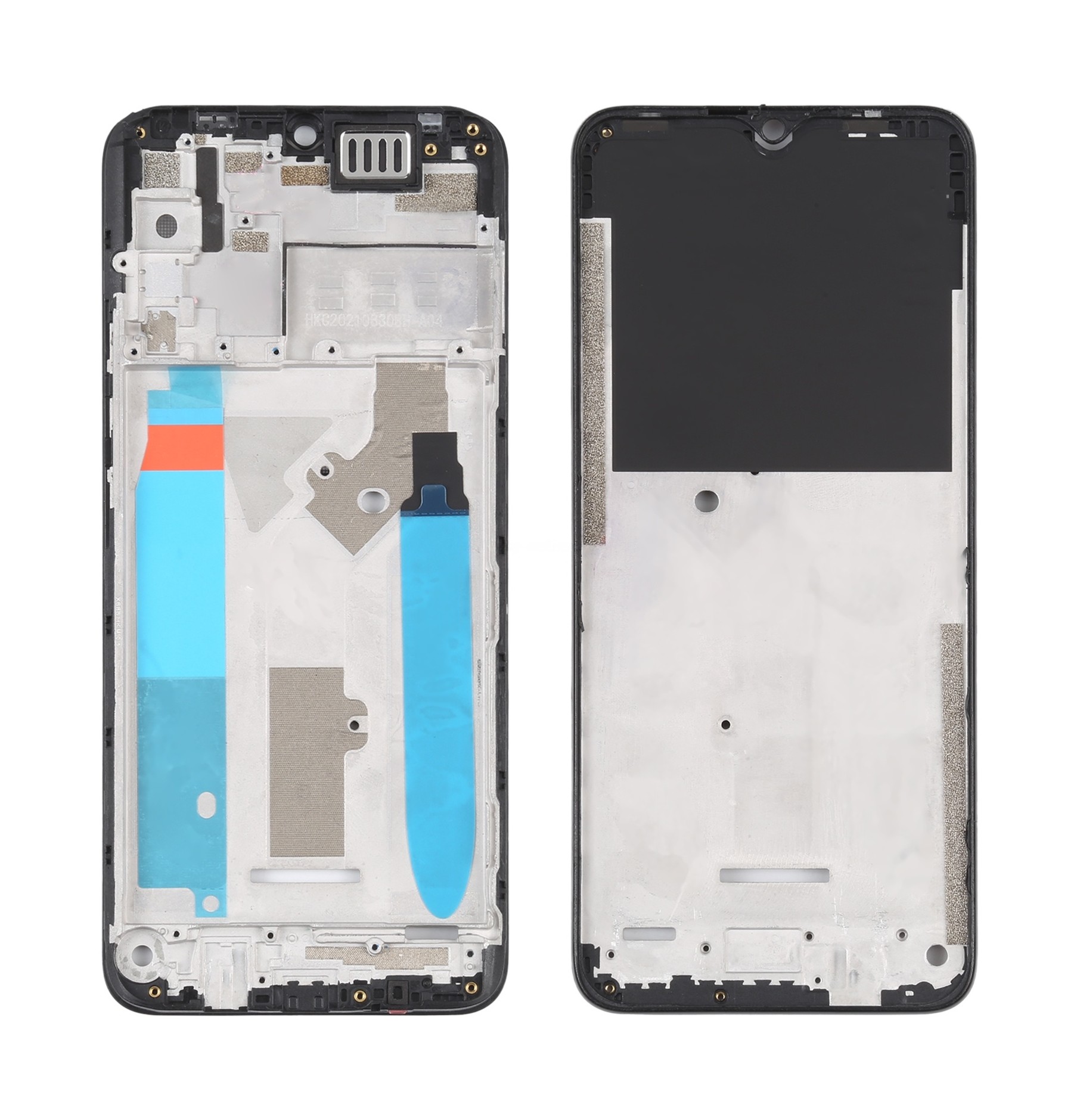 For infinix Hot 10 Play/Smart 5 India Front Housing LCD Frame Bezel Plate