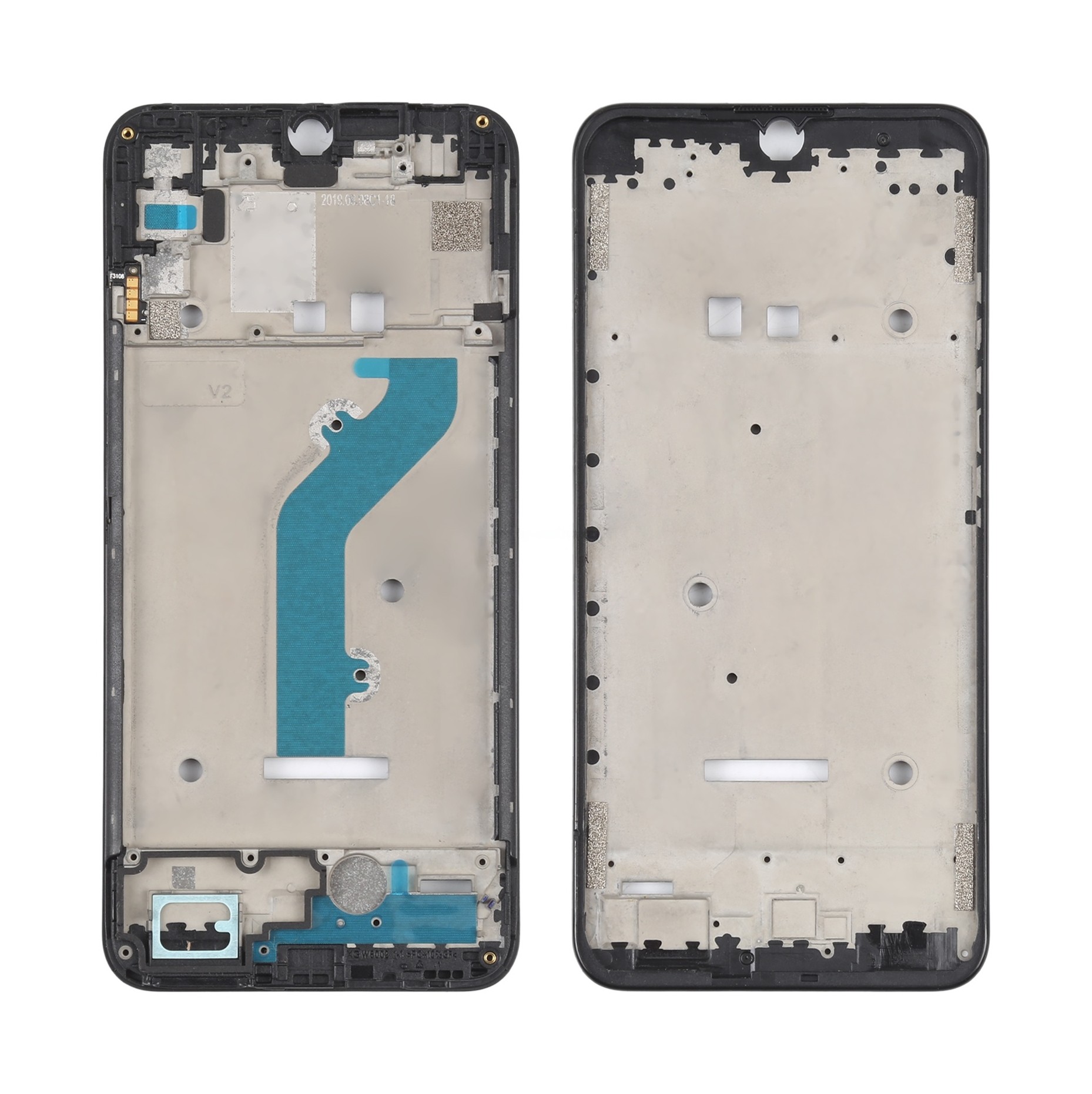 For itel S15 Front Housing LCD Frame Bezel Plate