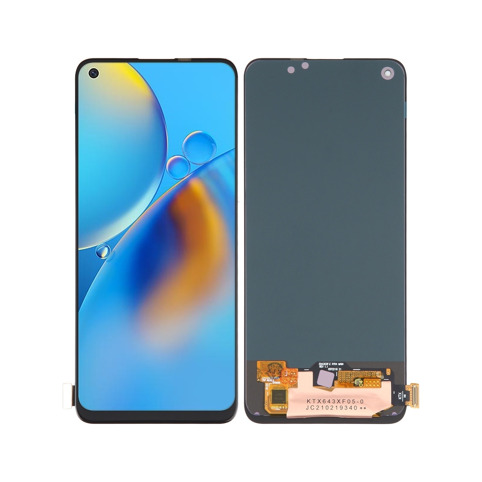 OLED LCD Screen For OPPO Reno7 Z 5G / Reno6 Lite / Realme 8 4G / A96 5G / A95 4G / A74 4G / F19 / F19S / F21 Pro 5G with Digitizer Full Assembly