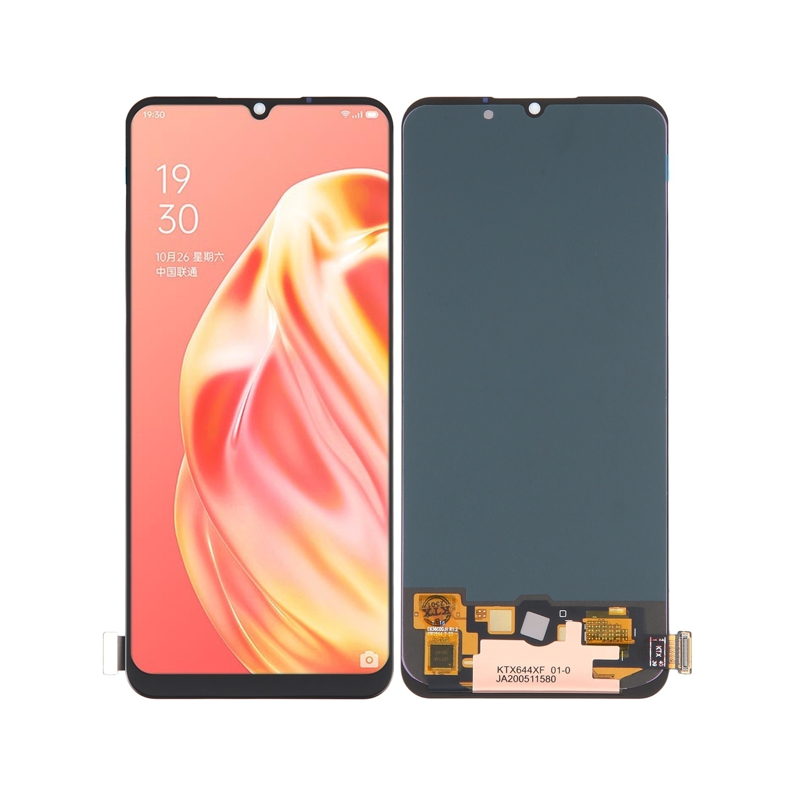 OLED LCD Screen For OPPO Reno3 4G / Reno3 5G / Reno3 Youth / A91 / F15 / F17 / A73 4G / Find X2 Lite with Digitizer Full Assembly