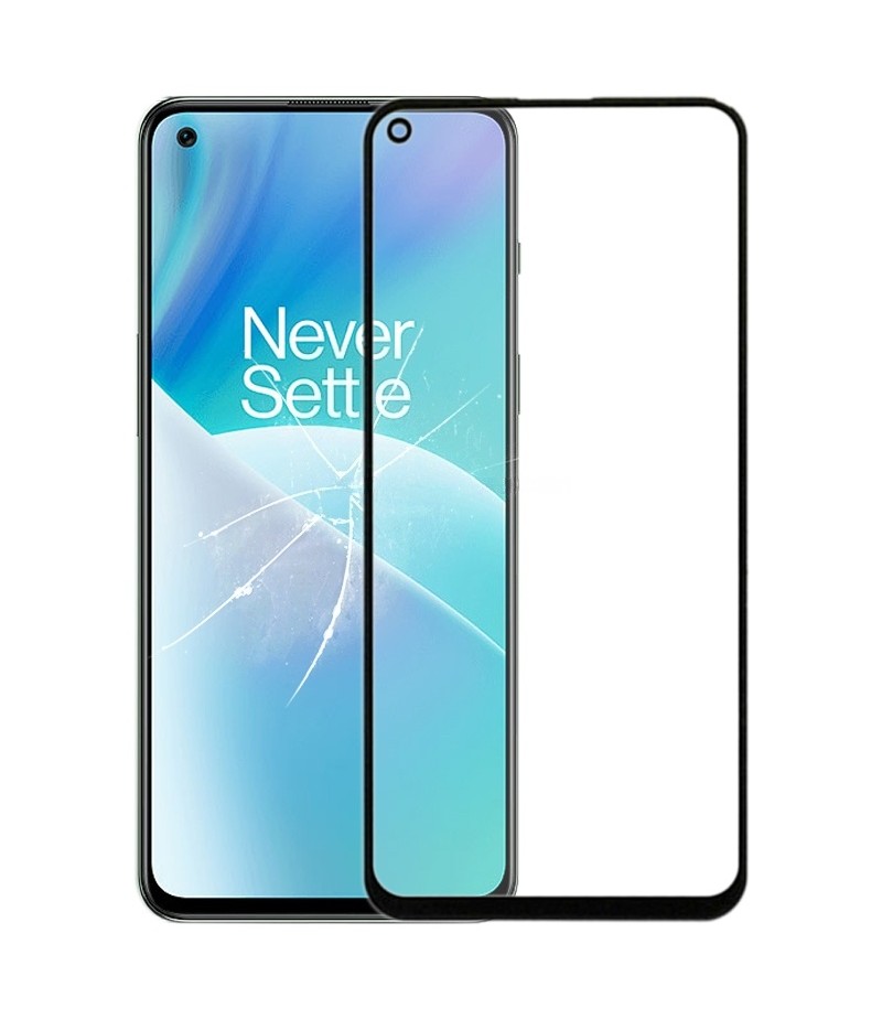 For OnePlus Nord 2T CPH2399 CPH2401 Front Screen Outer Glass Lens with OCA Optically Clear Adhesive