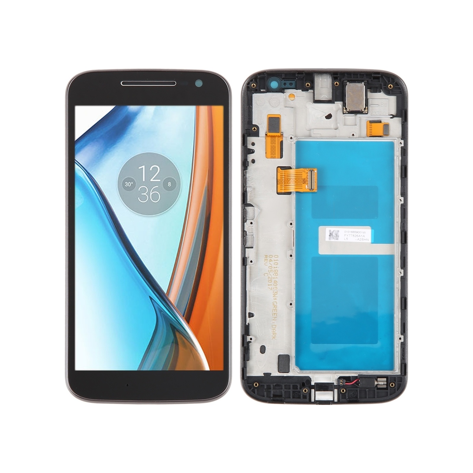 Original LCD Screen For Motorola Moto G4 Digitizer Full Assembly With Frame